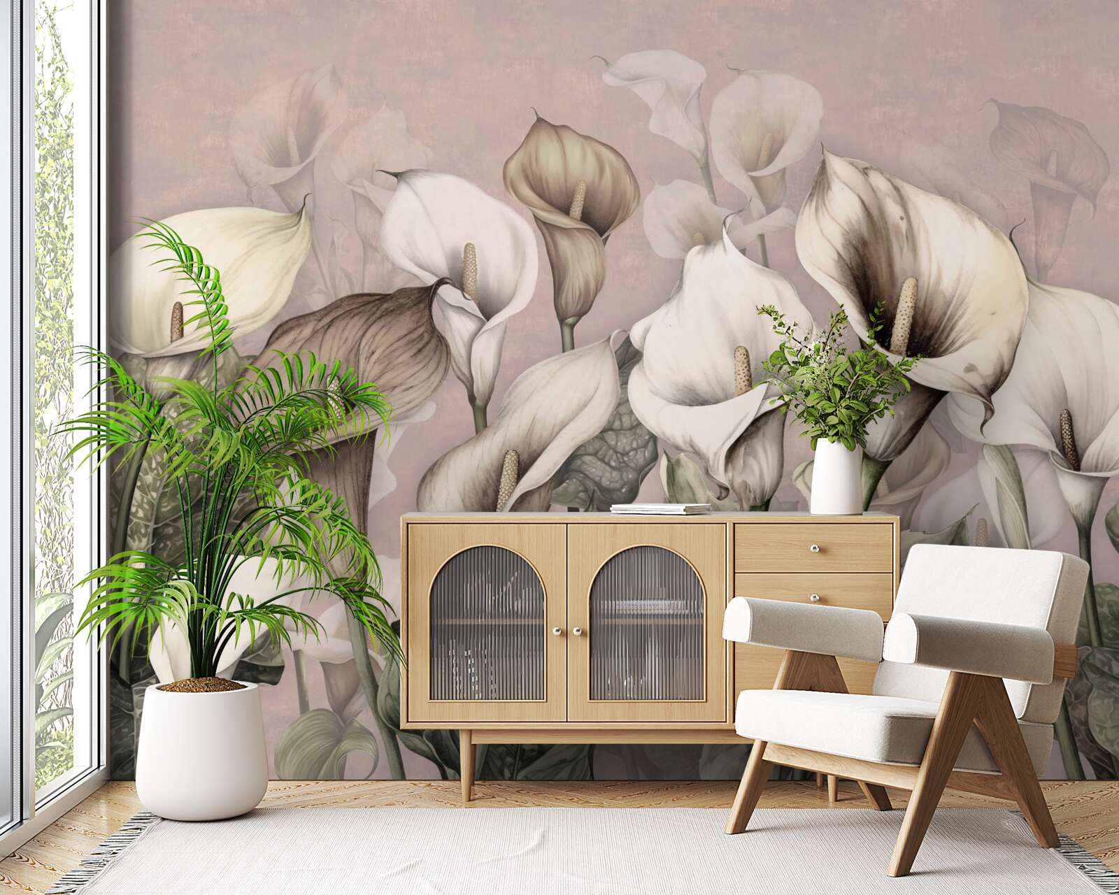 Papier peint tas de matières fécales pâles