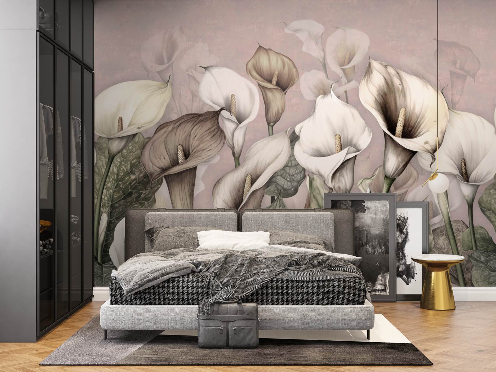 Papier peint tas de matières fécales pâles