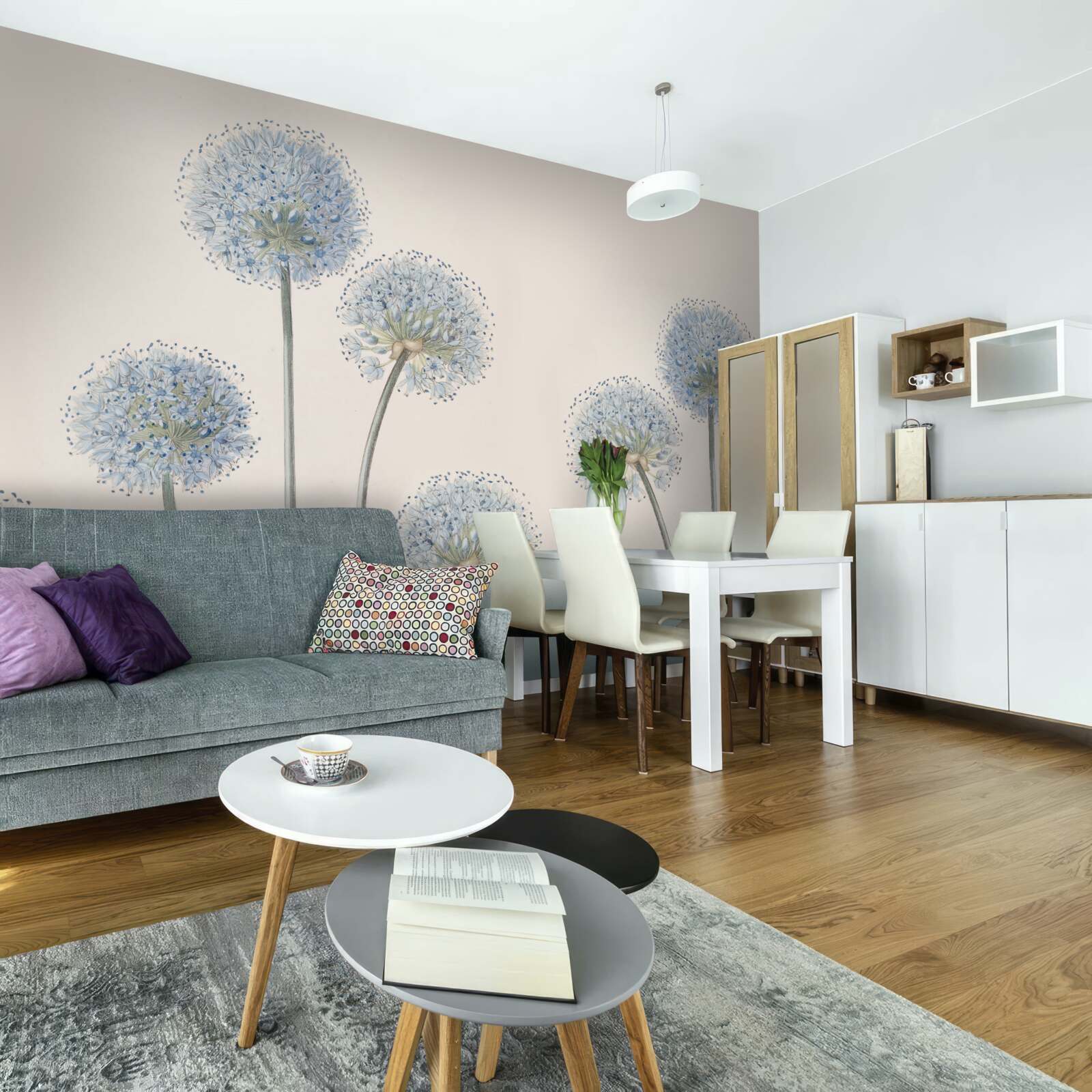 Papier peint les cimes des gracieux agaves