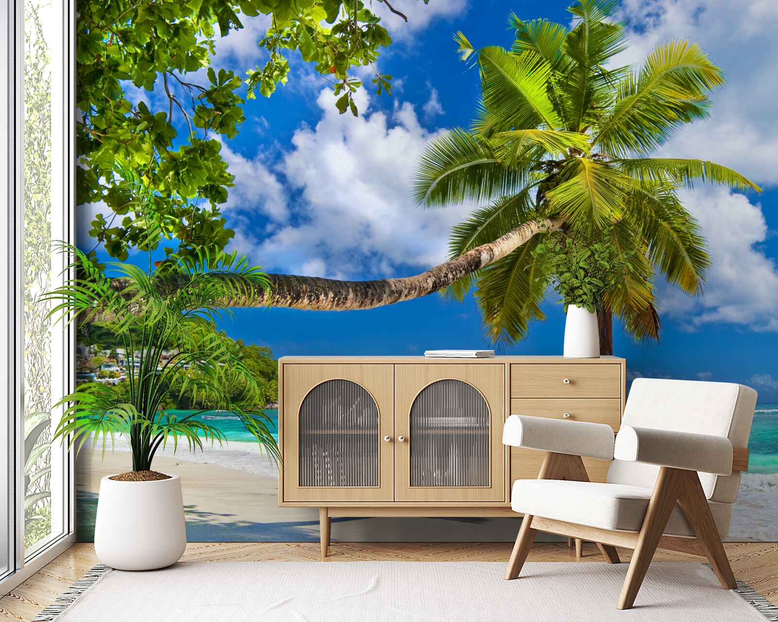 Papier peint la nature fascinante des seychelles