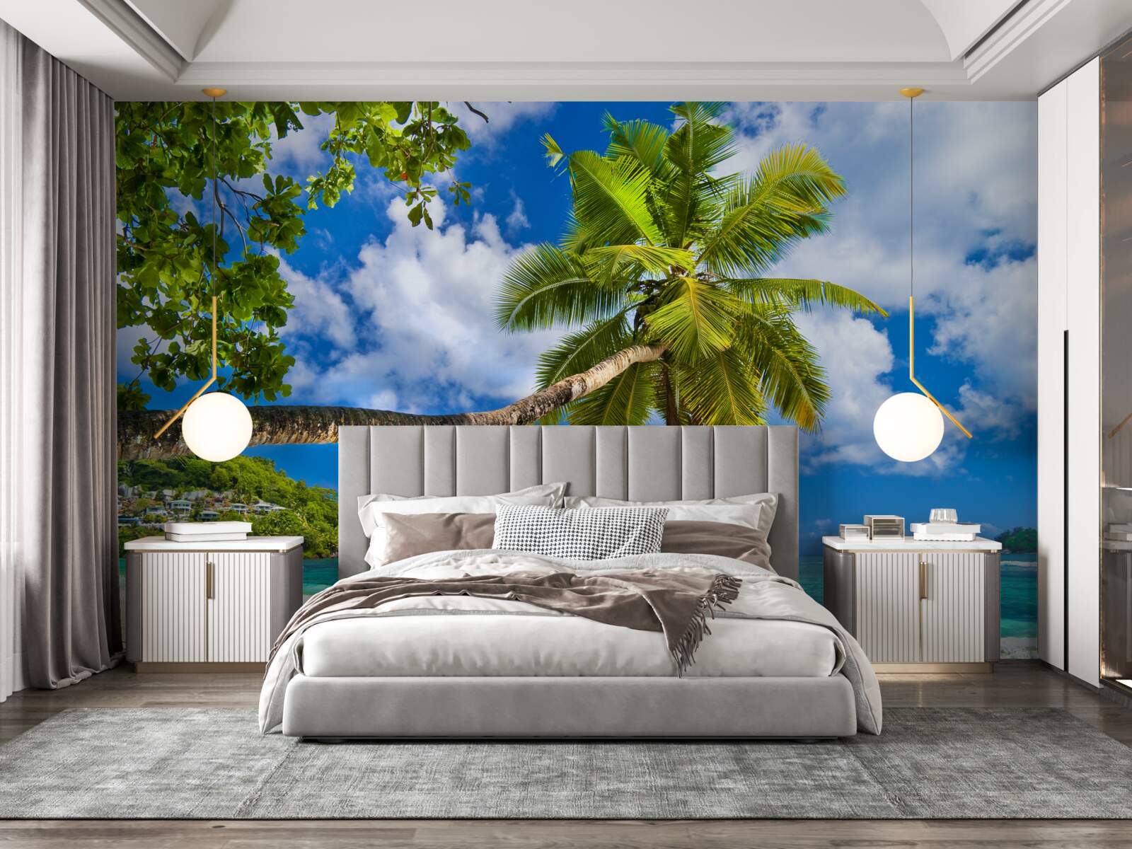 Papier peint la nature fascinante des seychelles