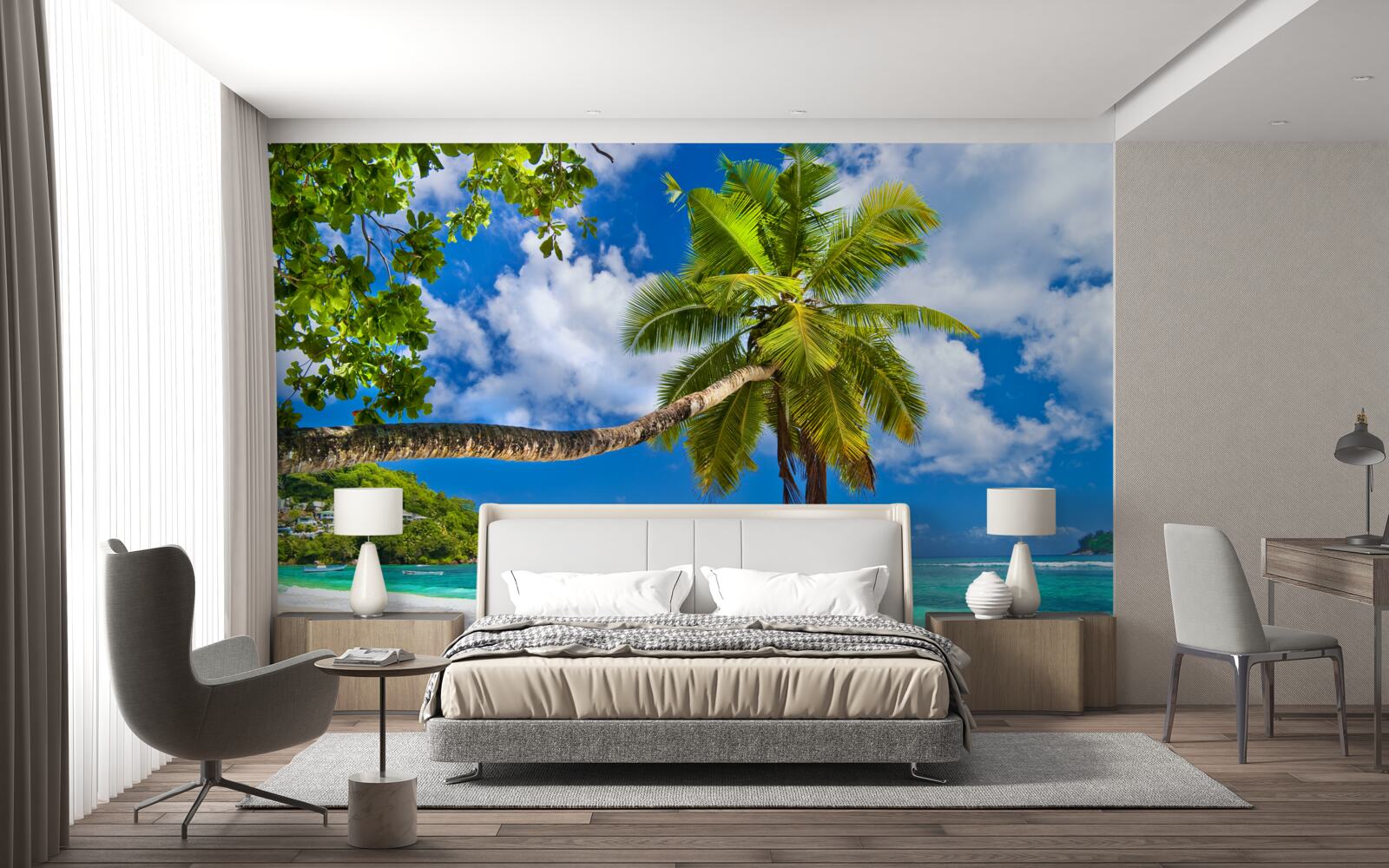 Papier peint la nature fascinante des seychelles