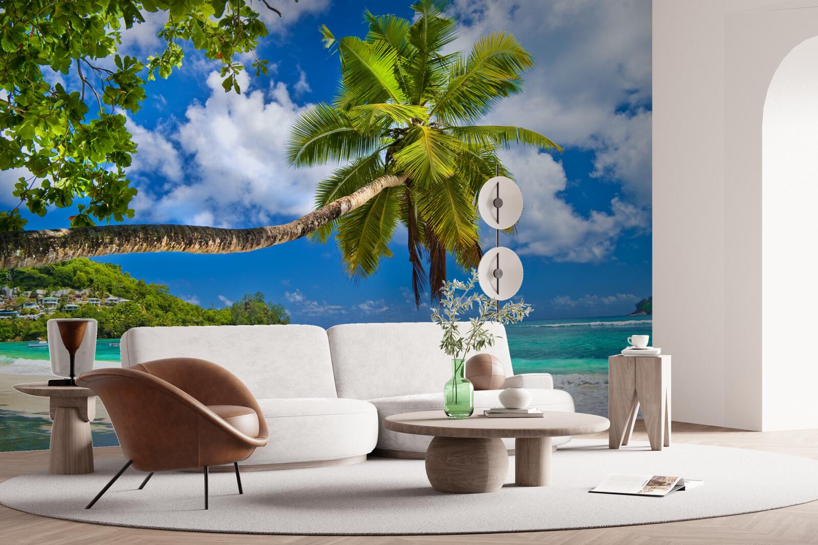 Papier peint la nature fascinante des seychelles