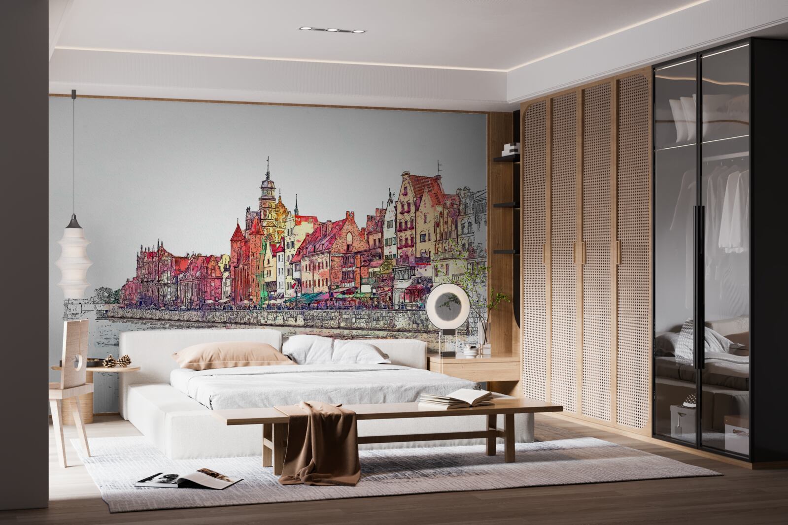 Papier peint Illustrations