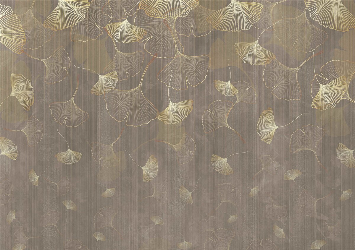 Papier peint pétales de fleurs tombant du ciel