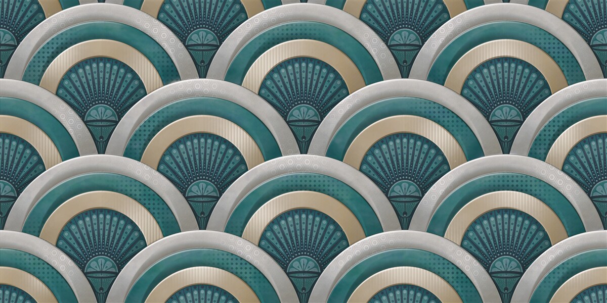 Papier peint abstraction des vagues bruyantes de la mer