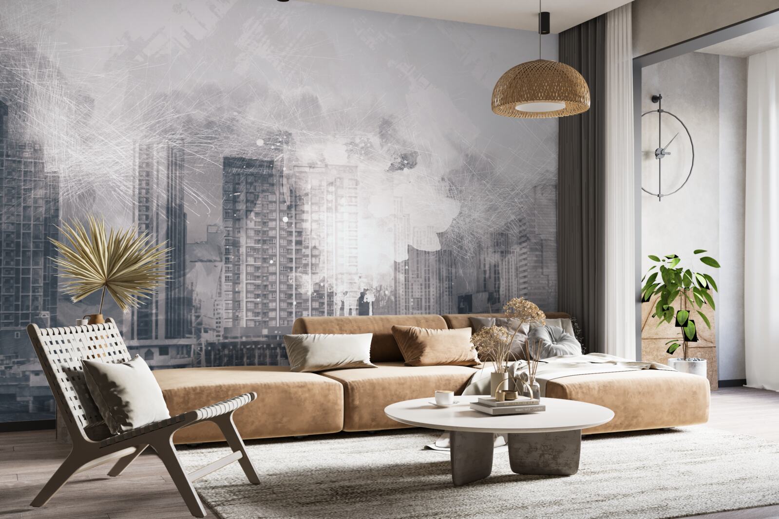 Papier peint le rythme de new york