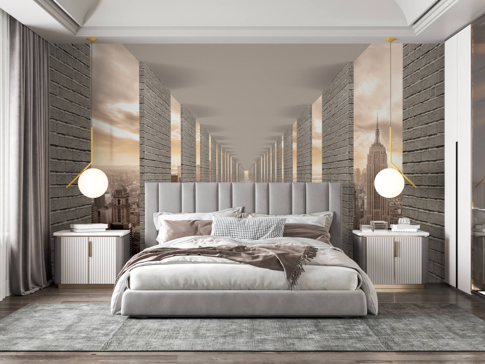 Papier peint le tunnel de new york