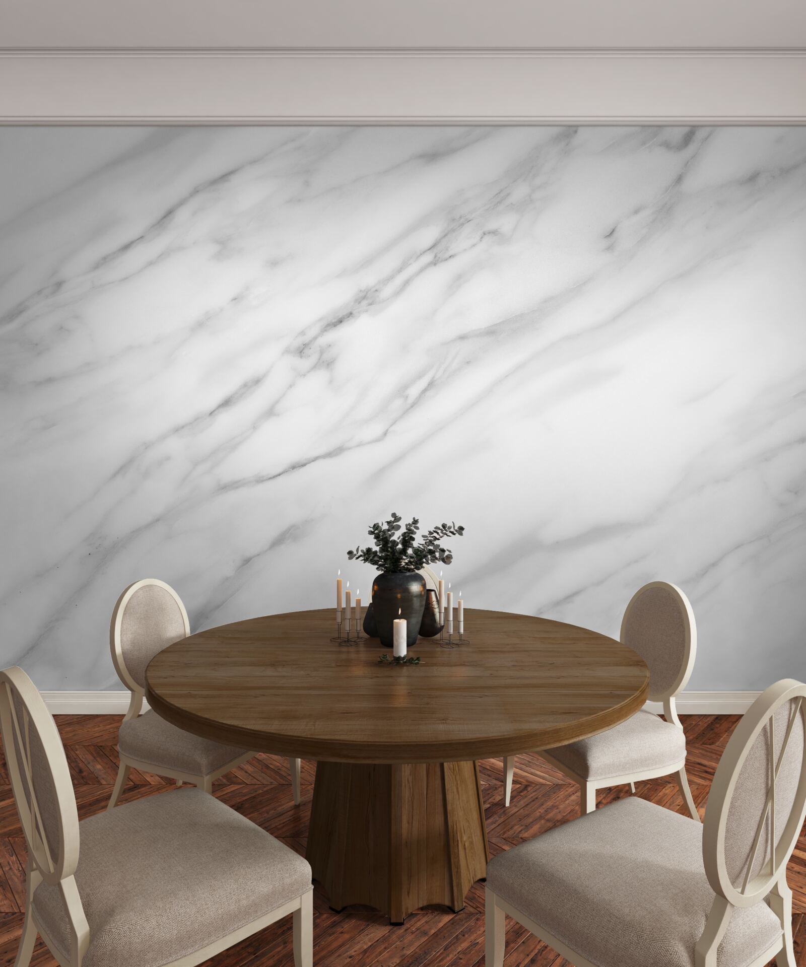 Papier peint texture fine sur pierre claire