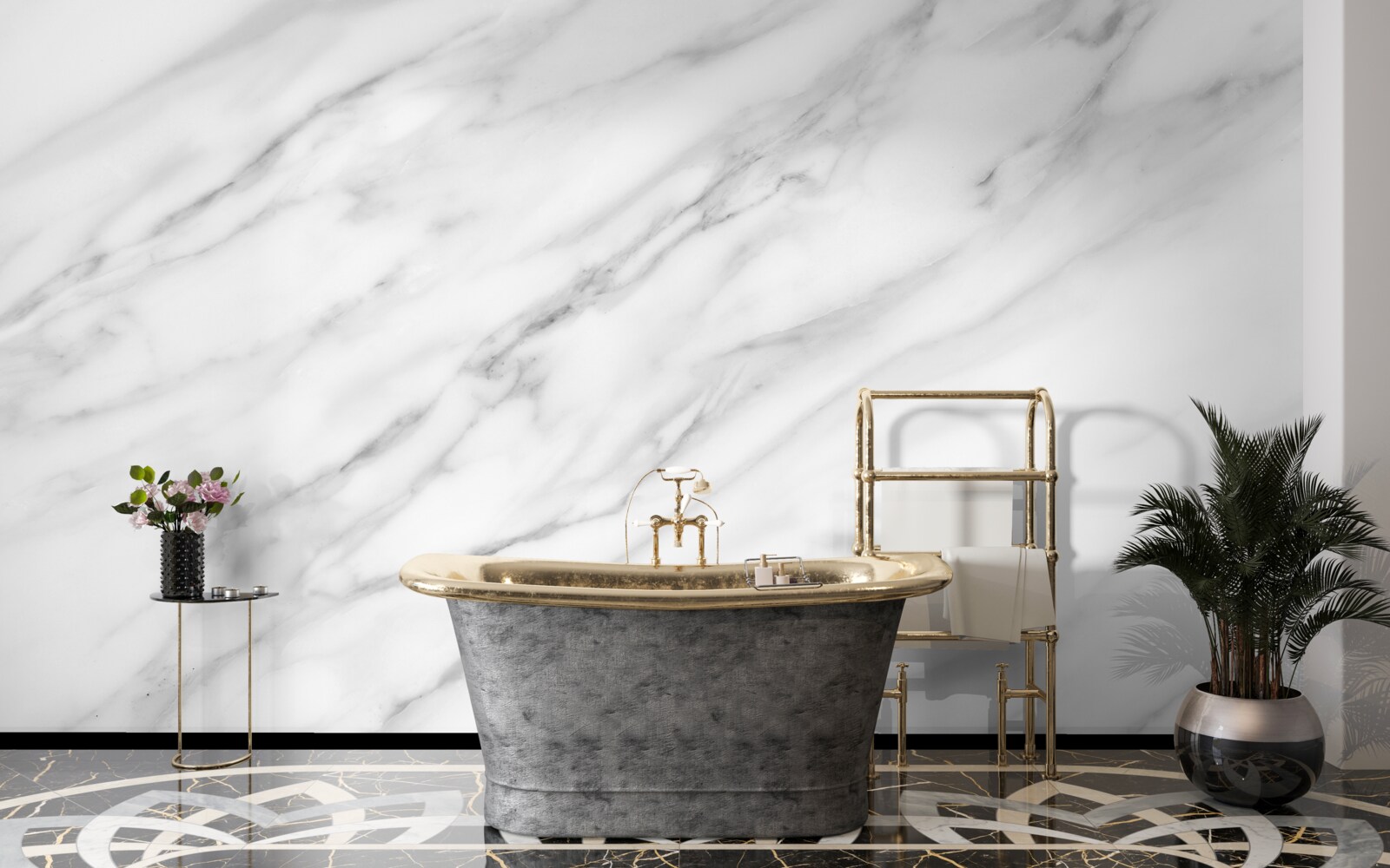 Papier peint texture fine sur pierre claire