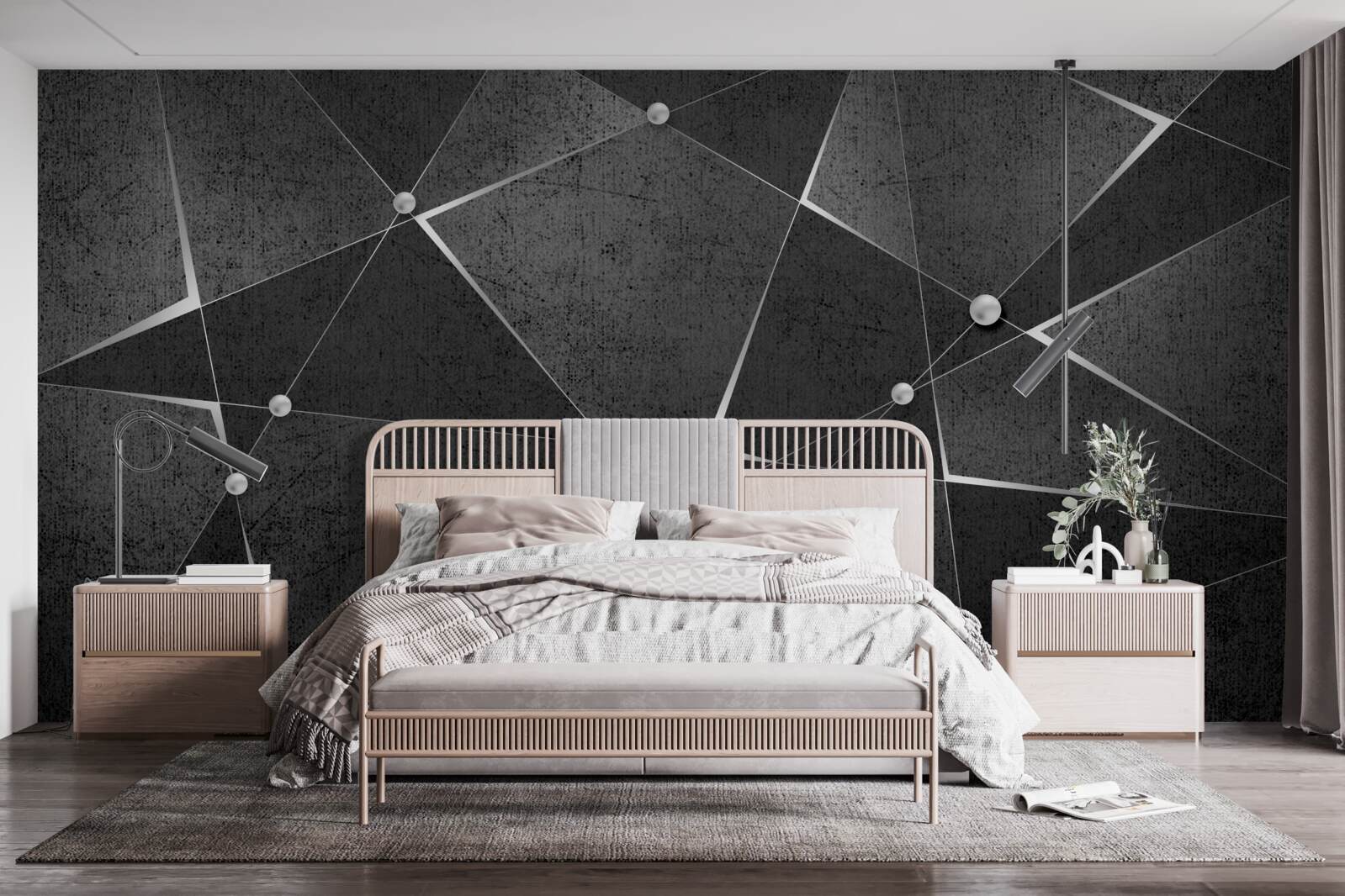 Papier peint économiseur d'écran vidéo abstrait noir