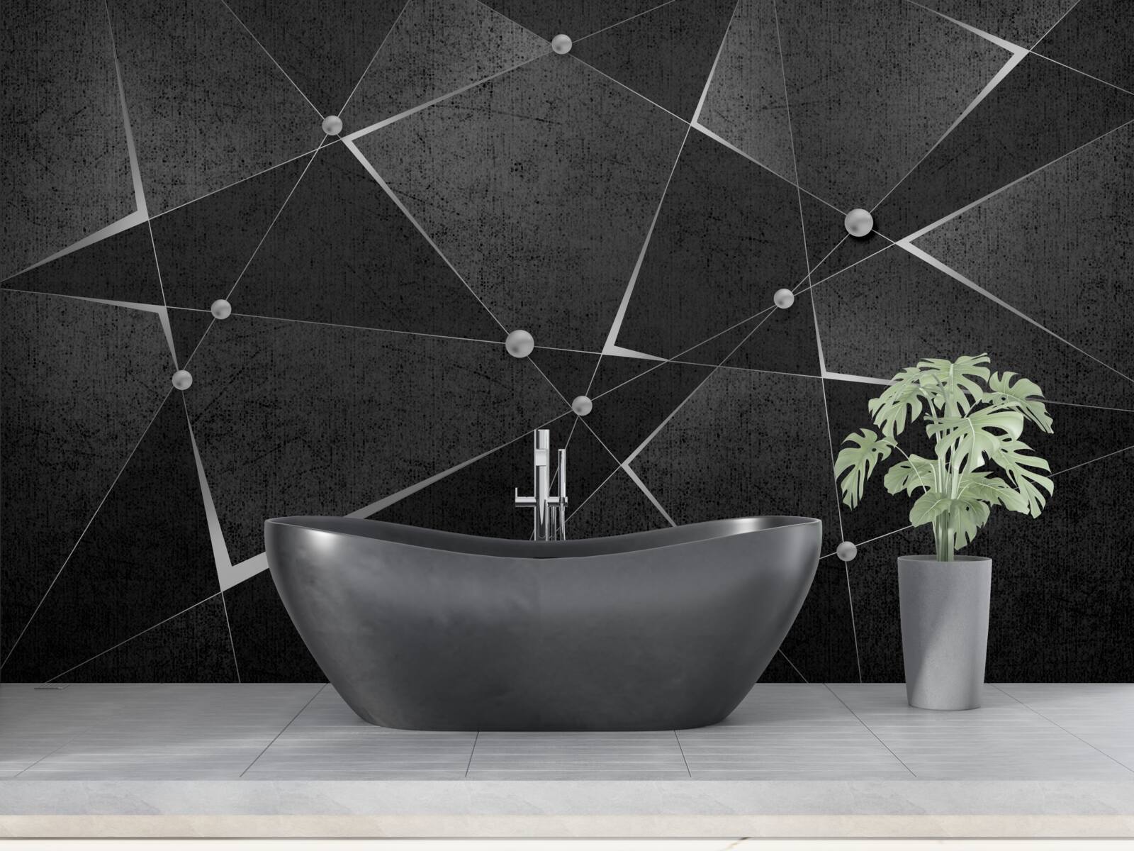 Papier peint économiseur d'écran vidéo abstrait noir