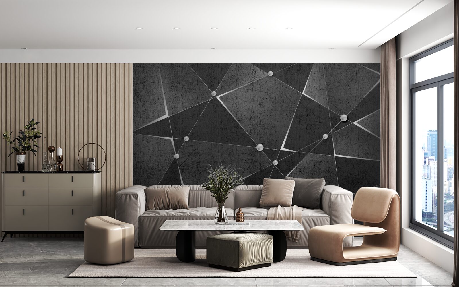 Papier peint économiseur d'écran vidéo abstrait noir