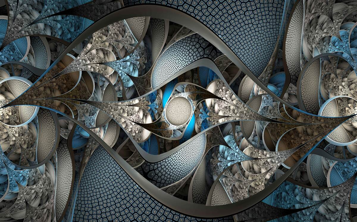 Papier peint fond abstrait extravagant