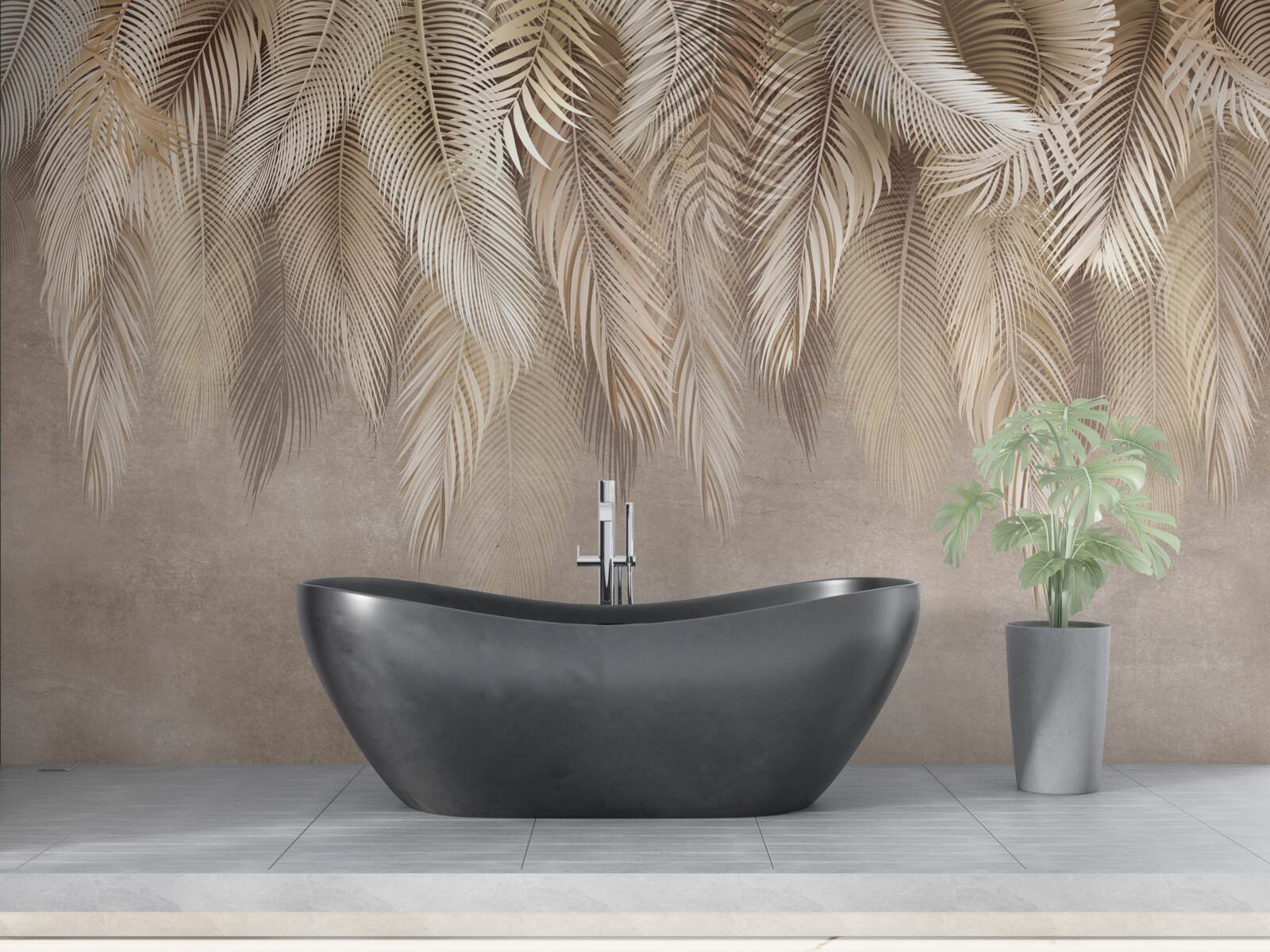 Papier peint de nombreuses doudounes en or