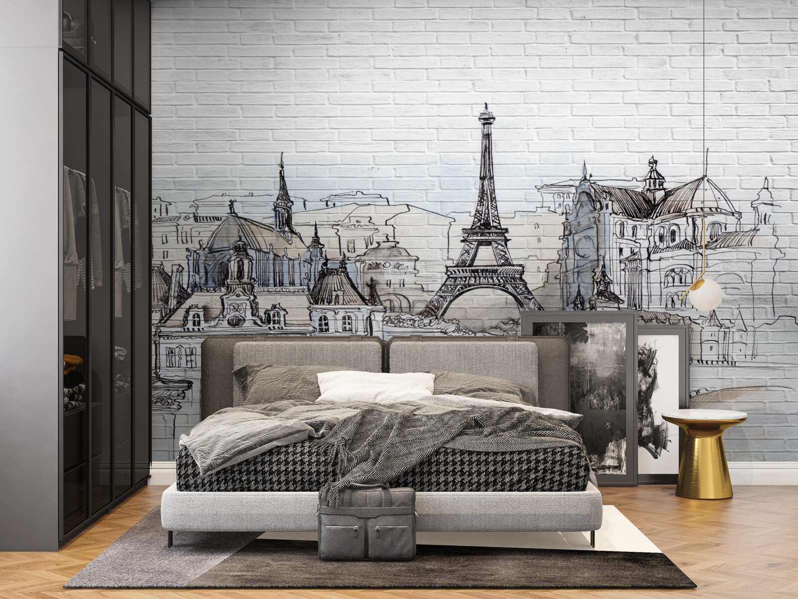 Papier peint photo des monuments de paris