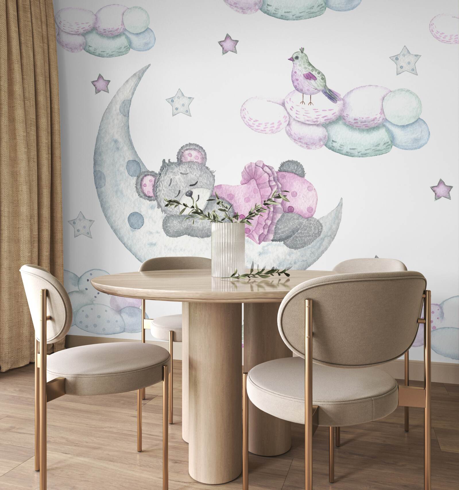 Papier peint sur le satellite de la terre roupille l'ours