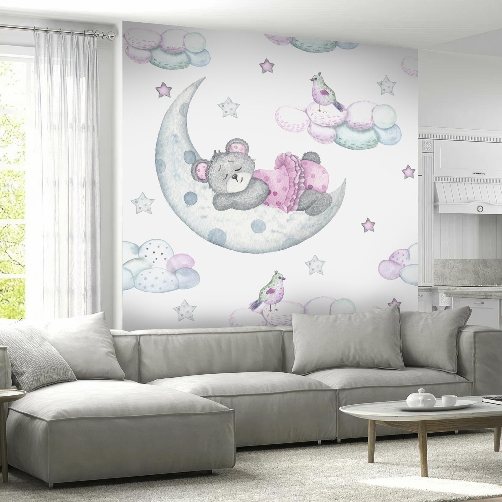 Papier peint sur le satellite de la terre roupille l'ours