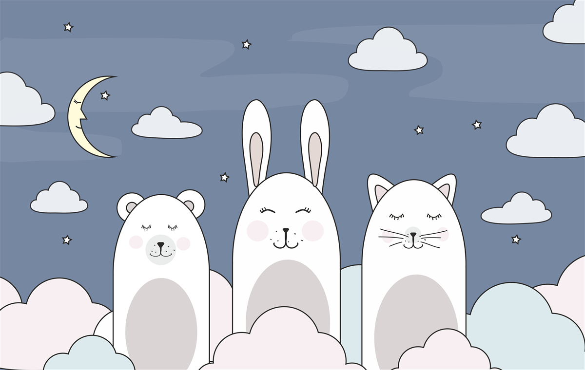 Papier peint animaux dans le ravin