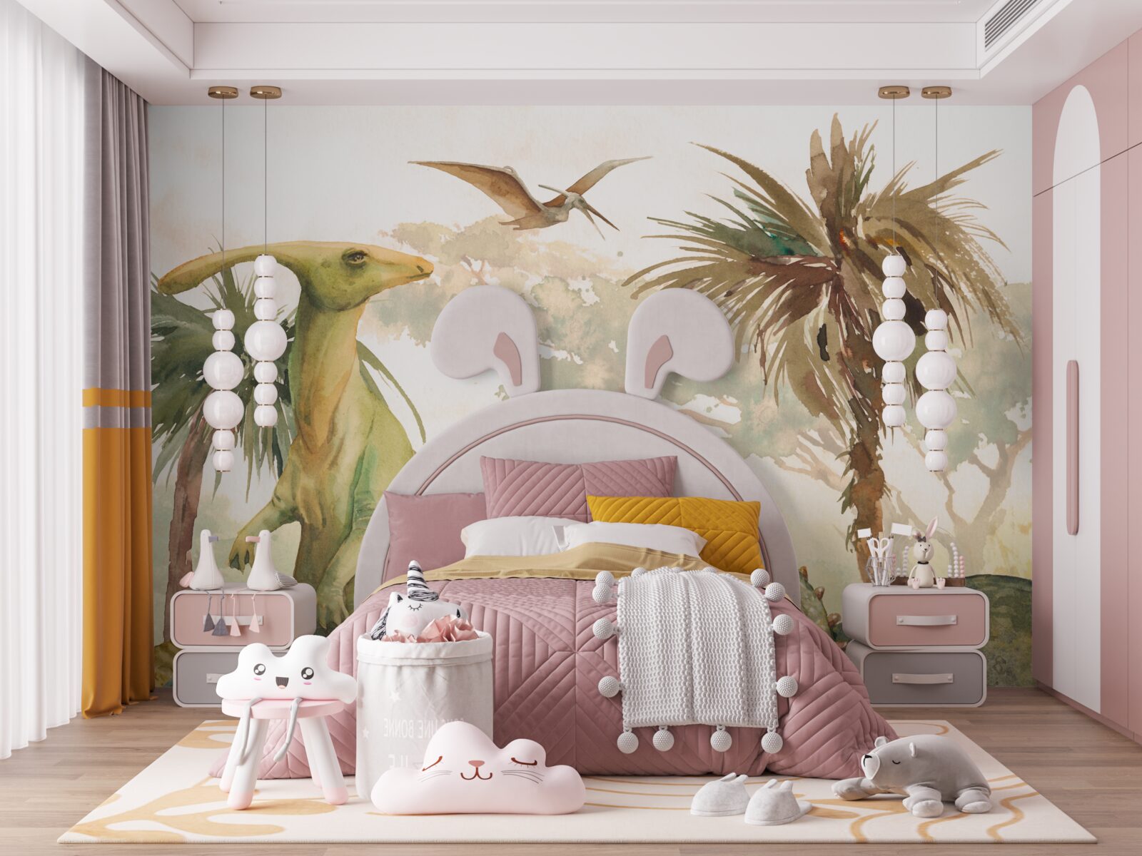 Papier peint l'univers des lézards anciens