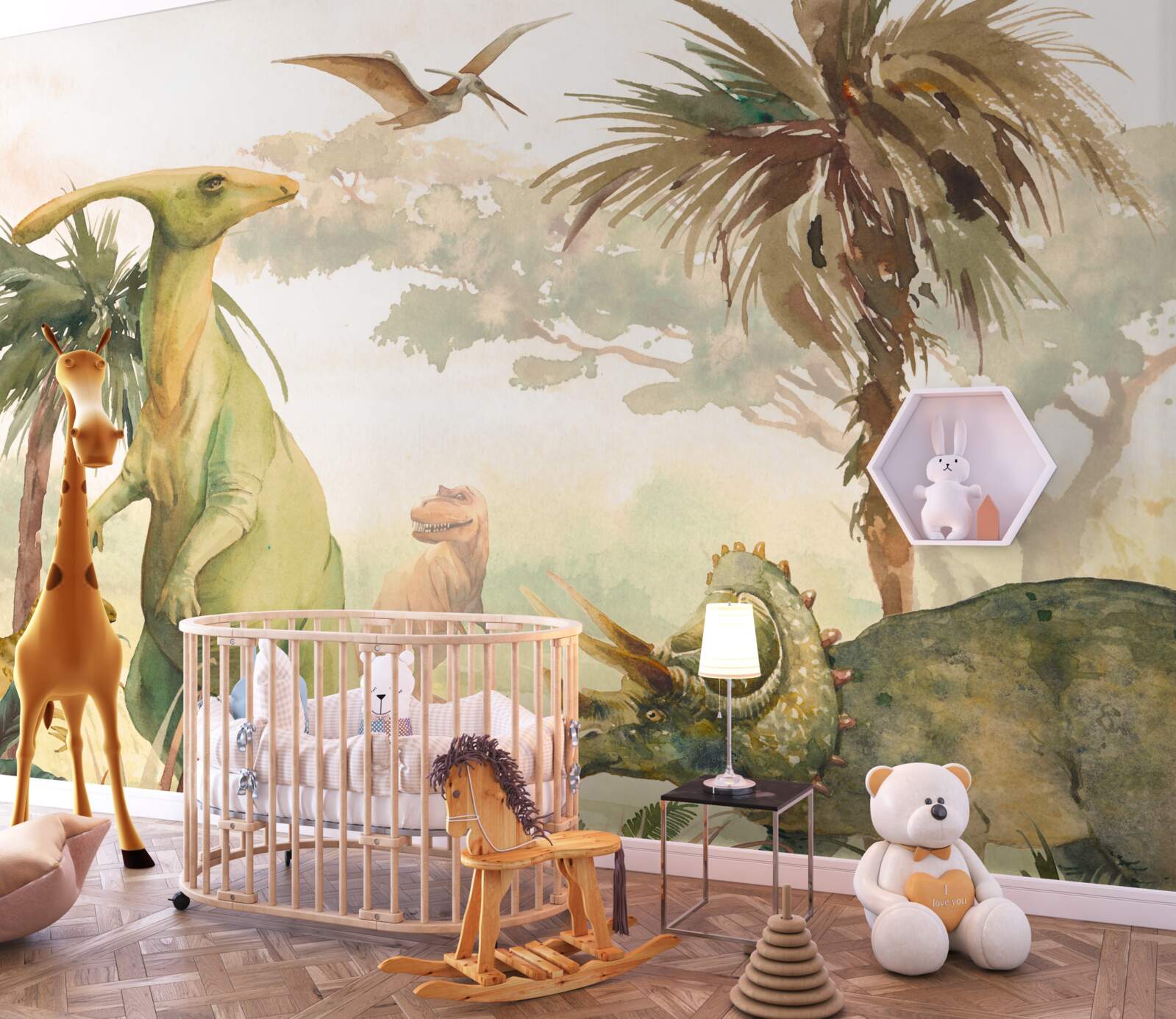 Papier peint l'univers des lézards anciens