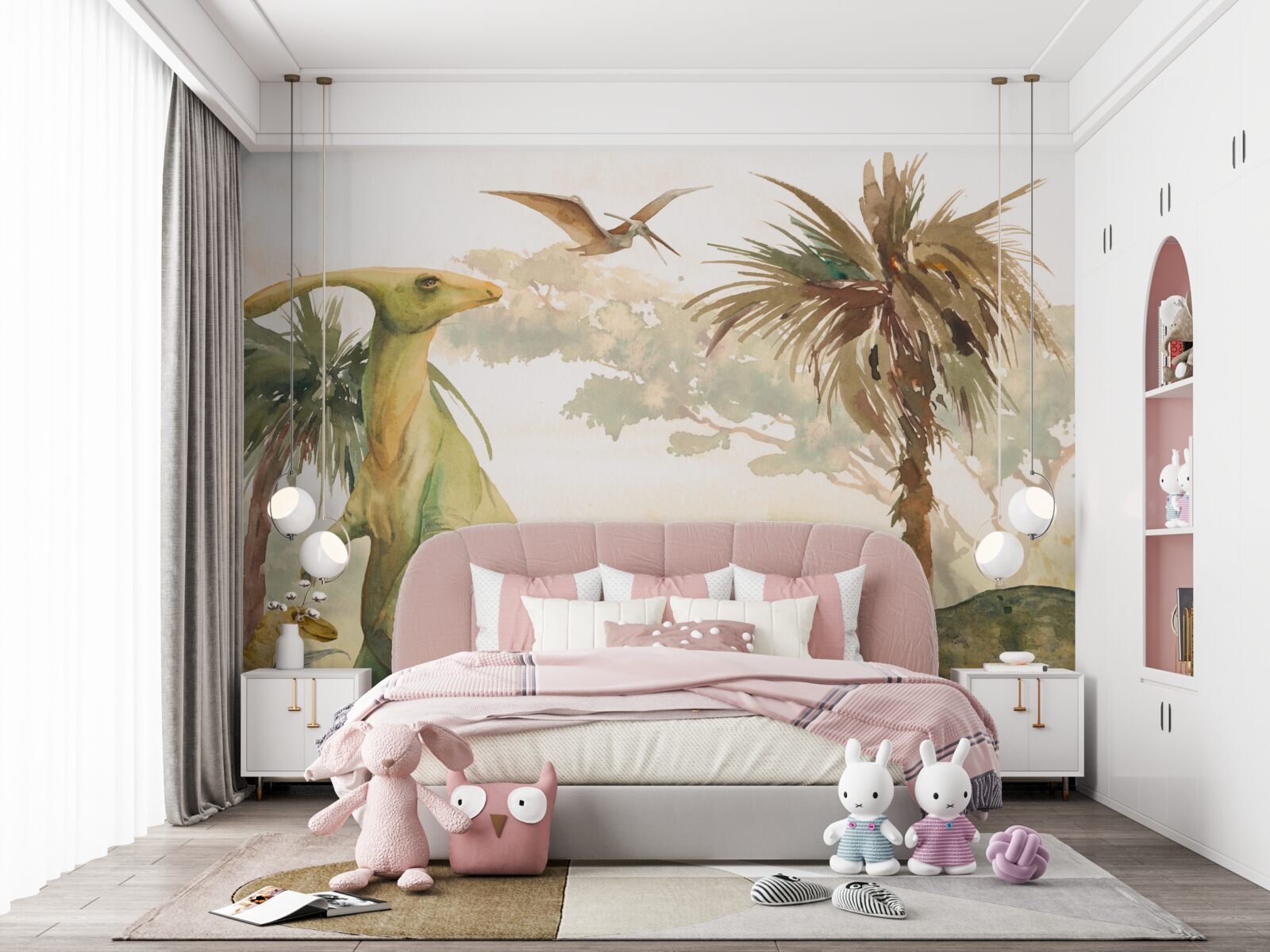 Papier peint l'univers des lézards anciens