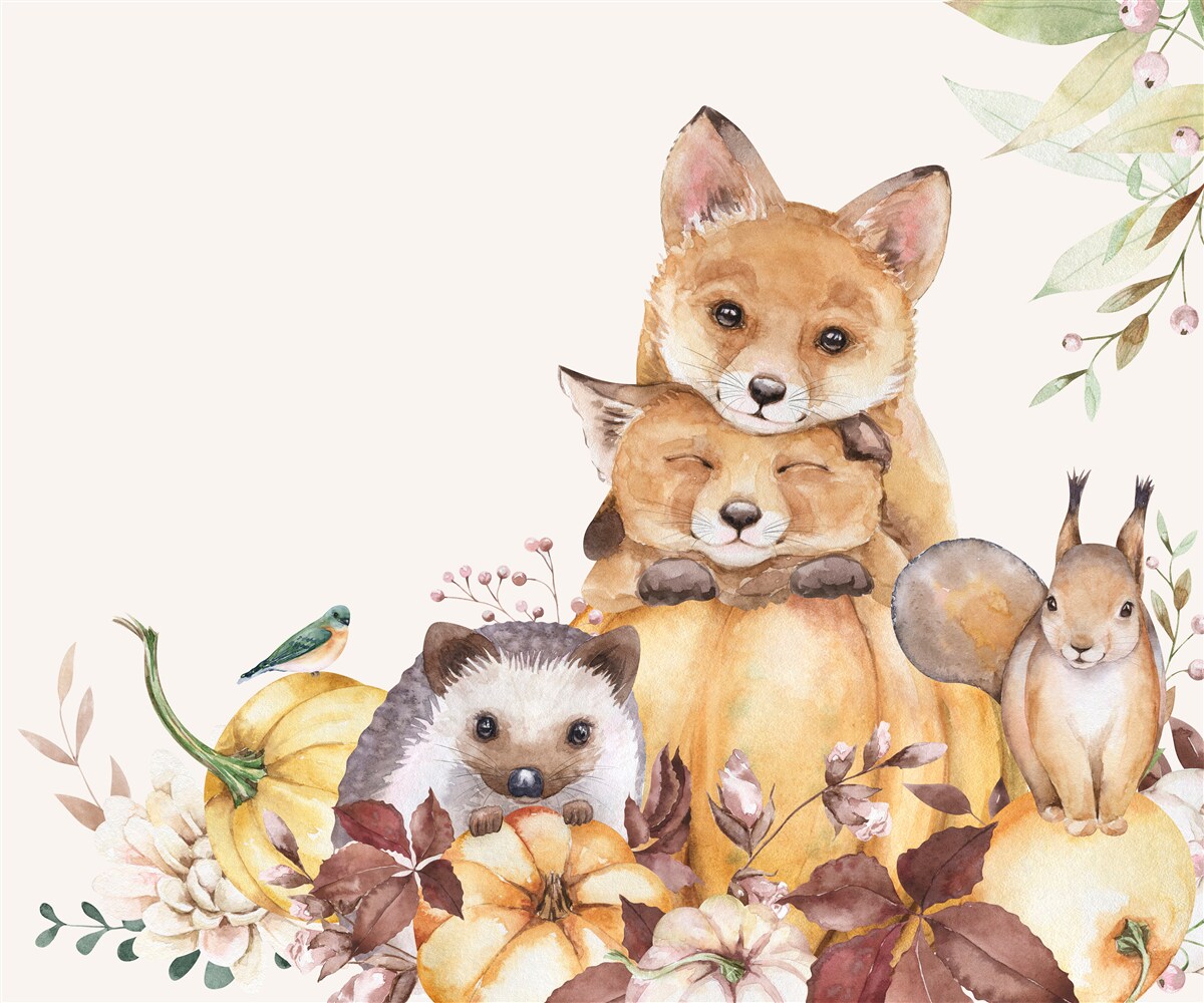 Papier peint les animaux de la beauté et de la gentillesse