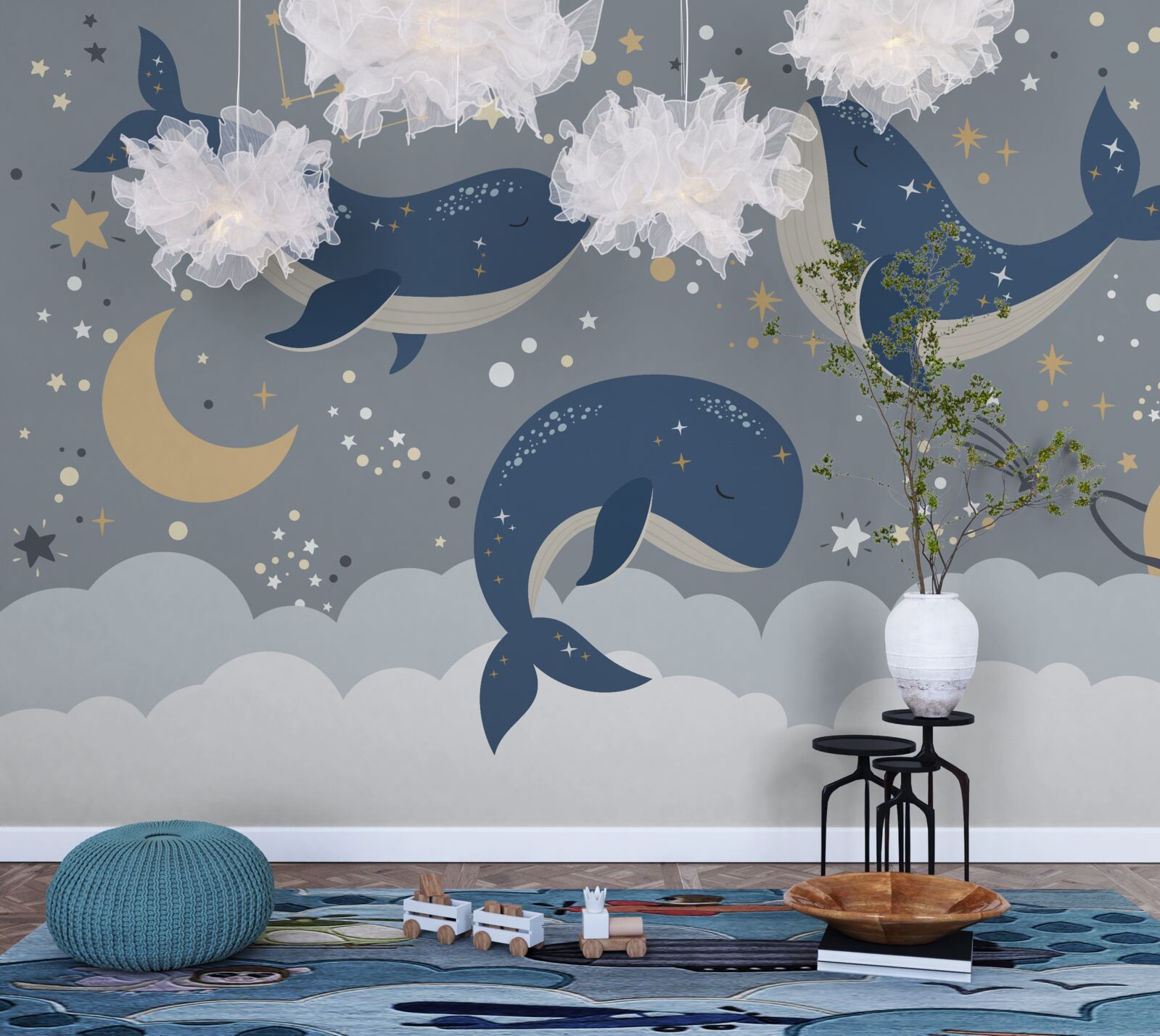 Papier peint Les orques de mer s'amusent beaucoup