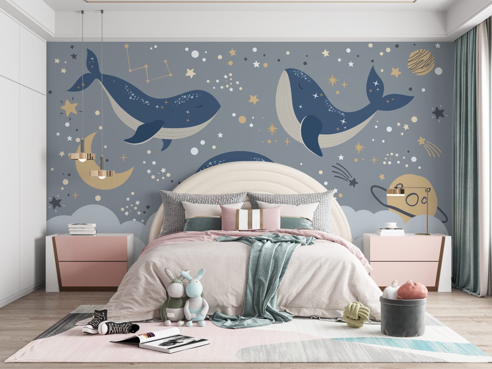 Papier peint Les orques de mer s'amusent beaucoup