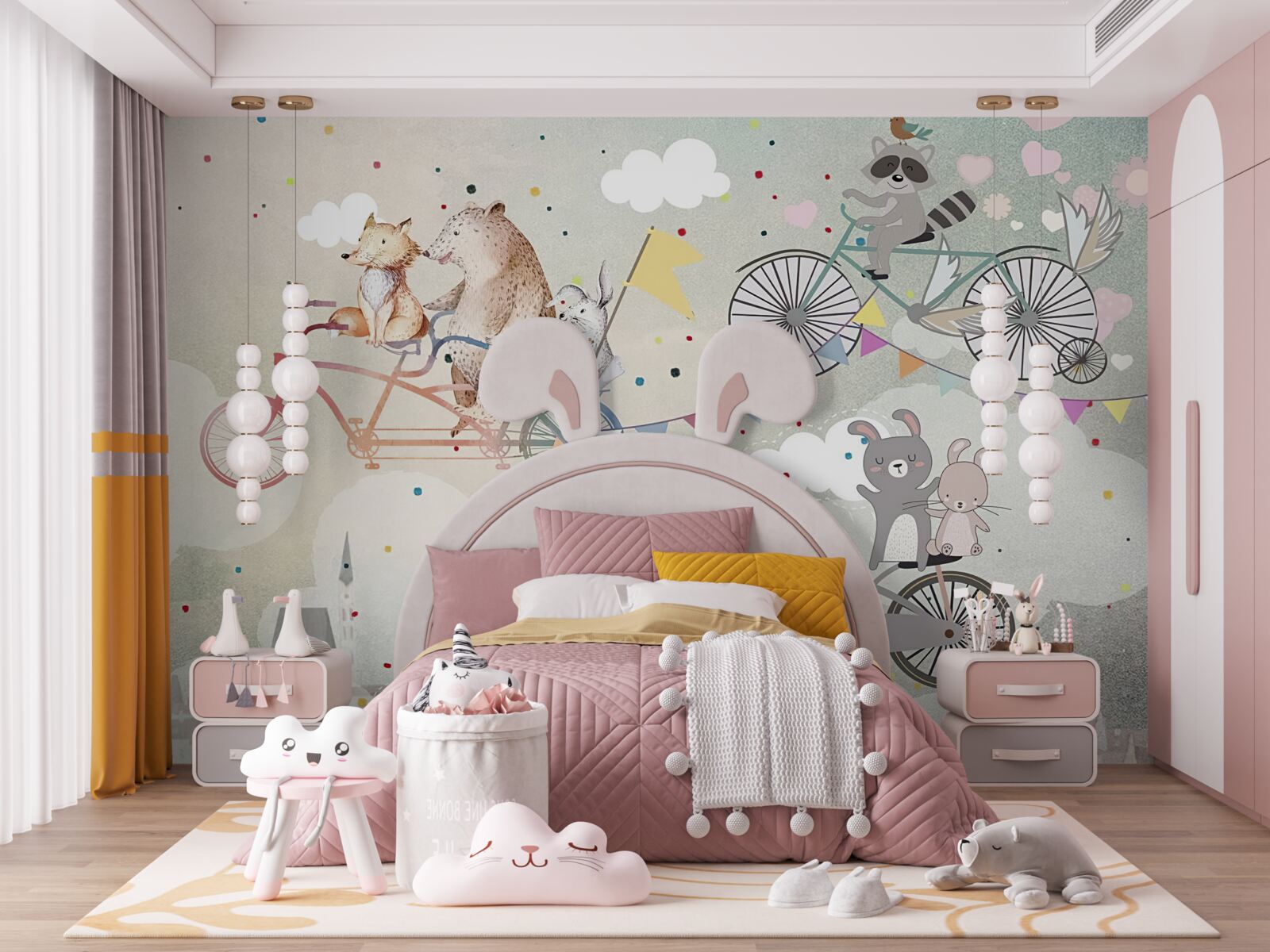 Papier peint créatures sur les véhicules à deux roues