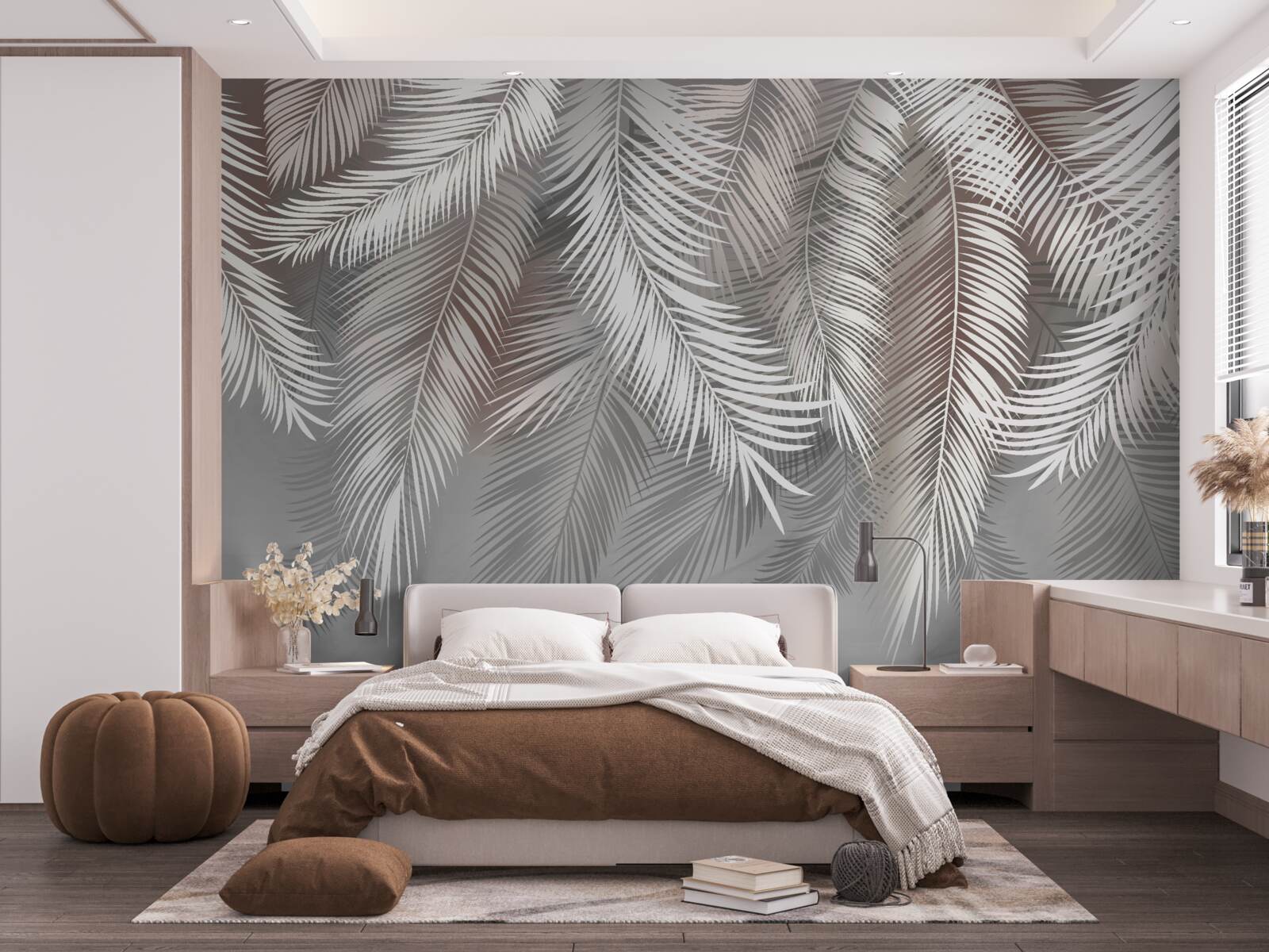 Papier peint le bar à l'arrière-plan est gris