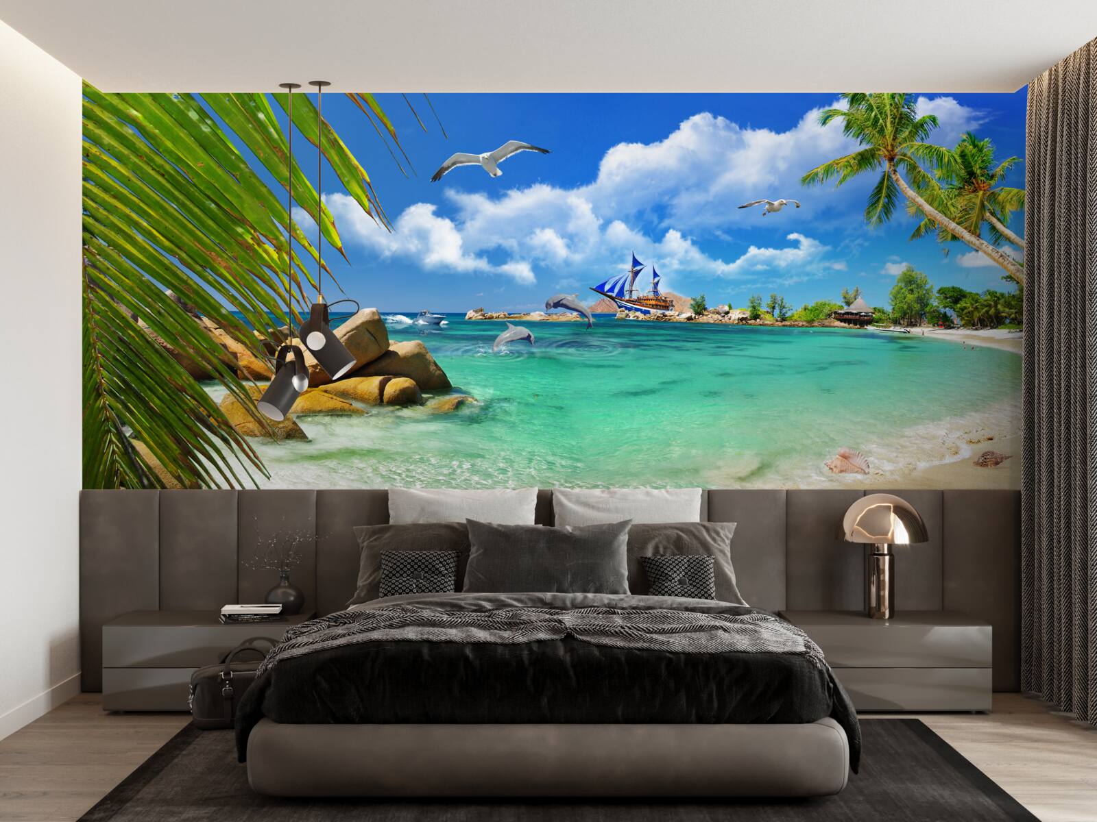 Papier peint zones océaniques et tropicales