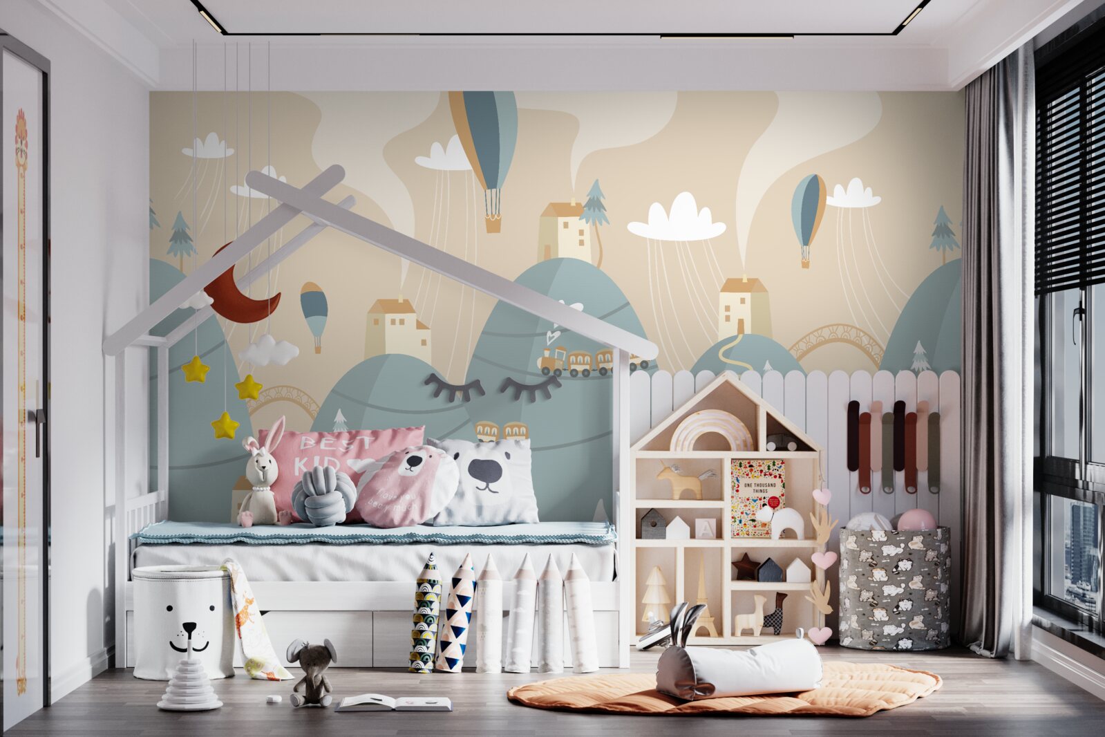 Papier peint monde extraordinaire