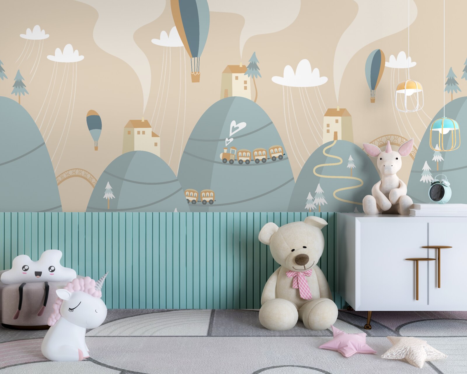 Papier peint monde extraordinaire