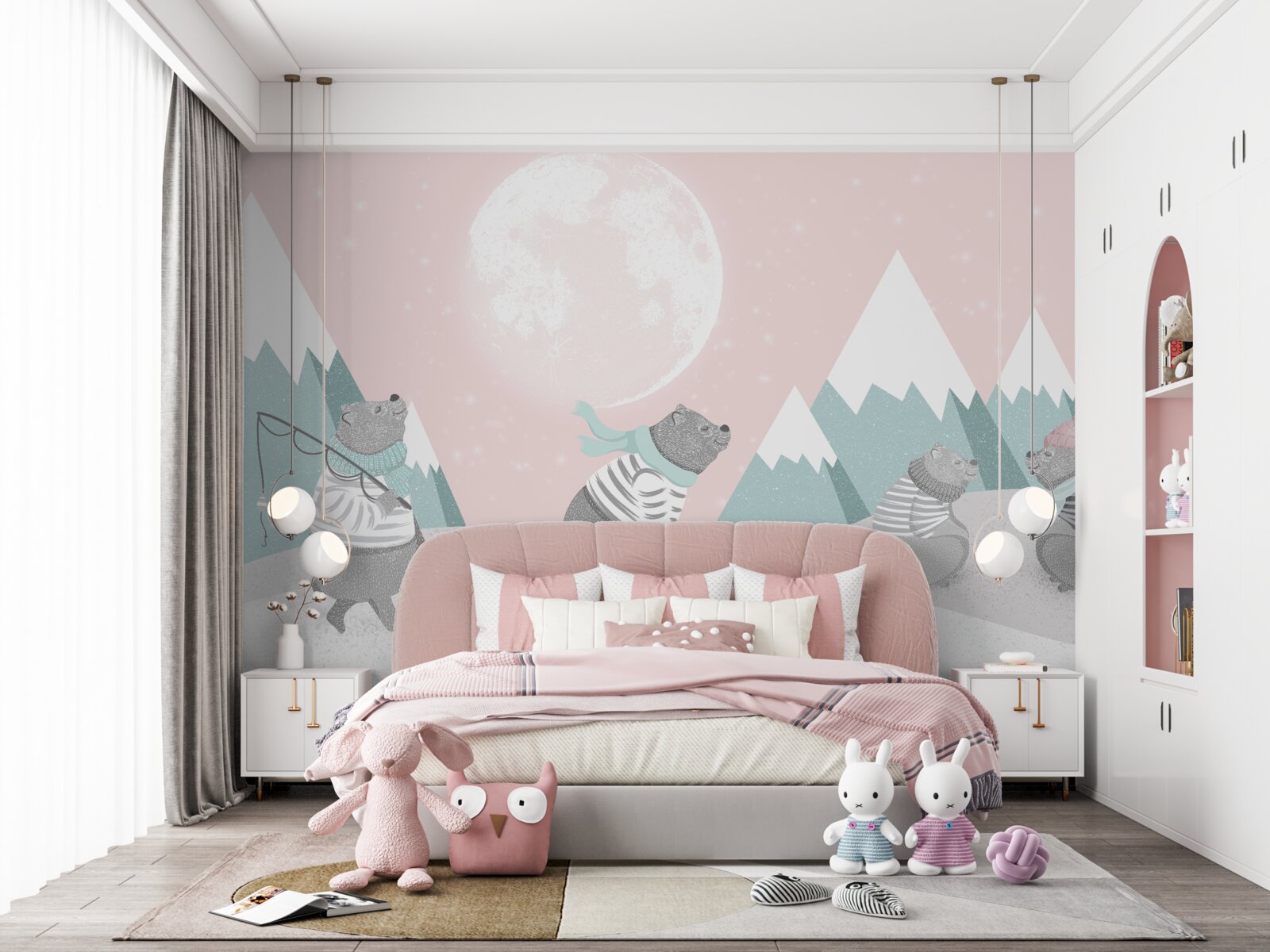 Papier peint ours de montagne