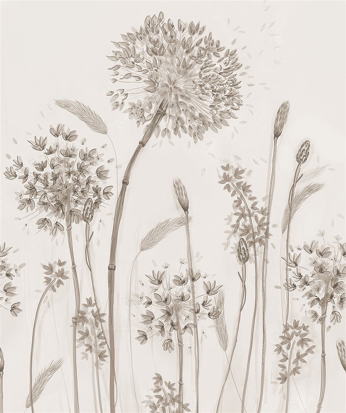 Papier peint une flore unique