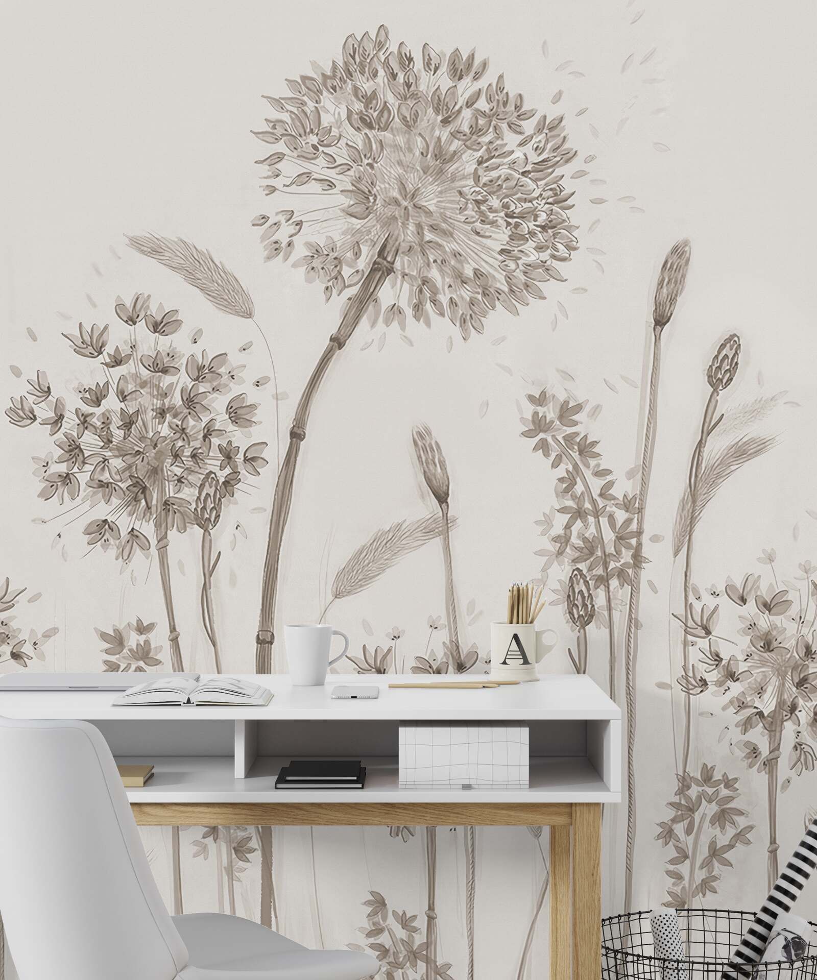 Papier peint une flore unique