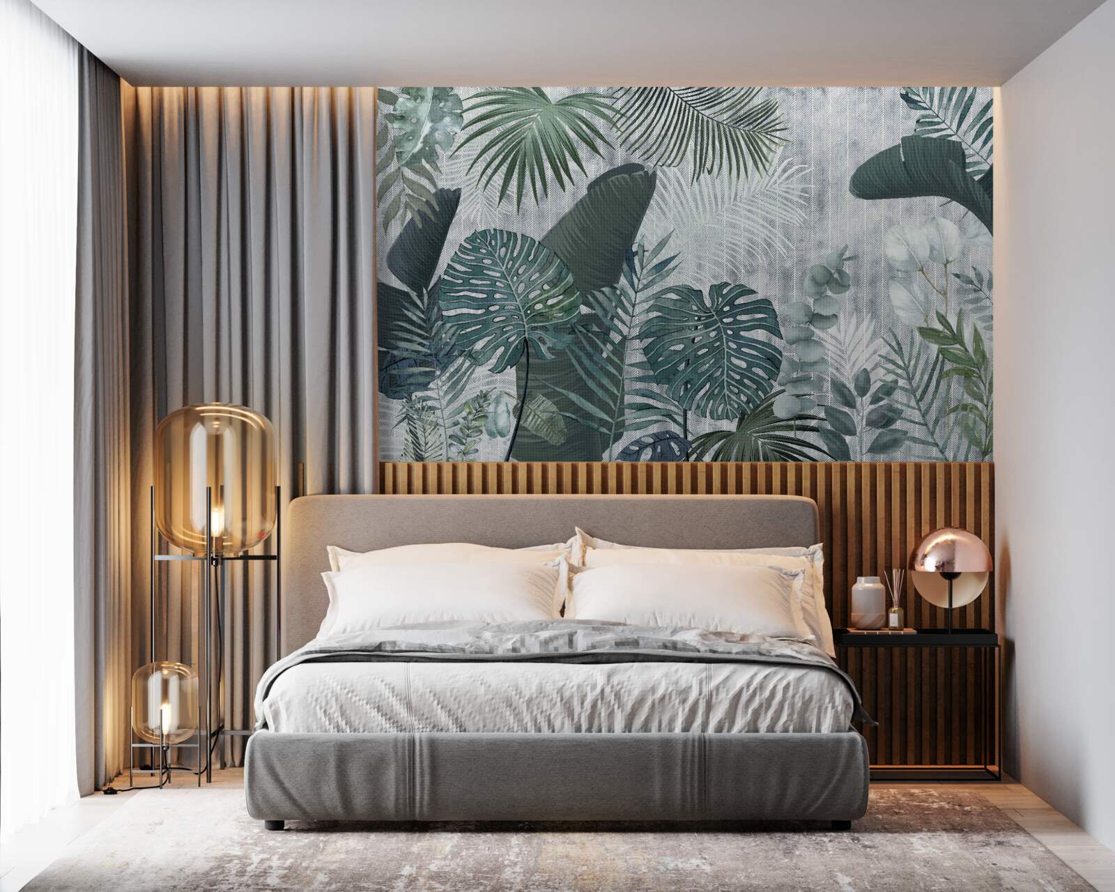 Papier peint la fertilité des plantes dans la jungle