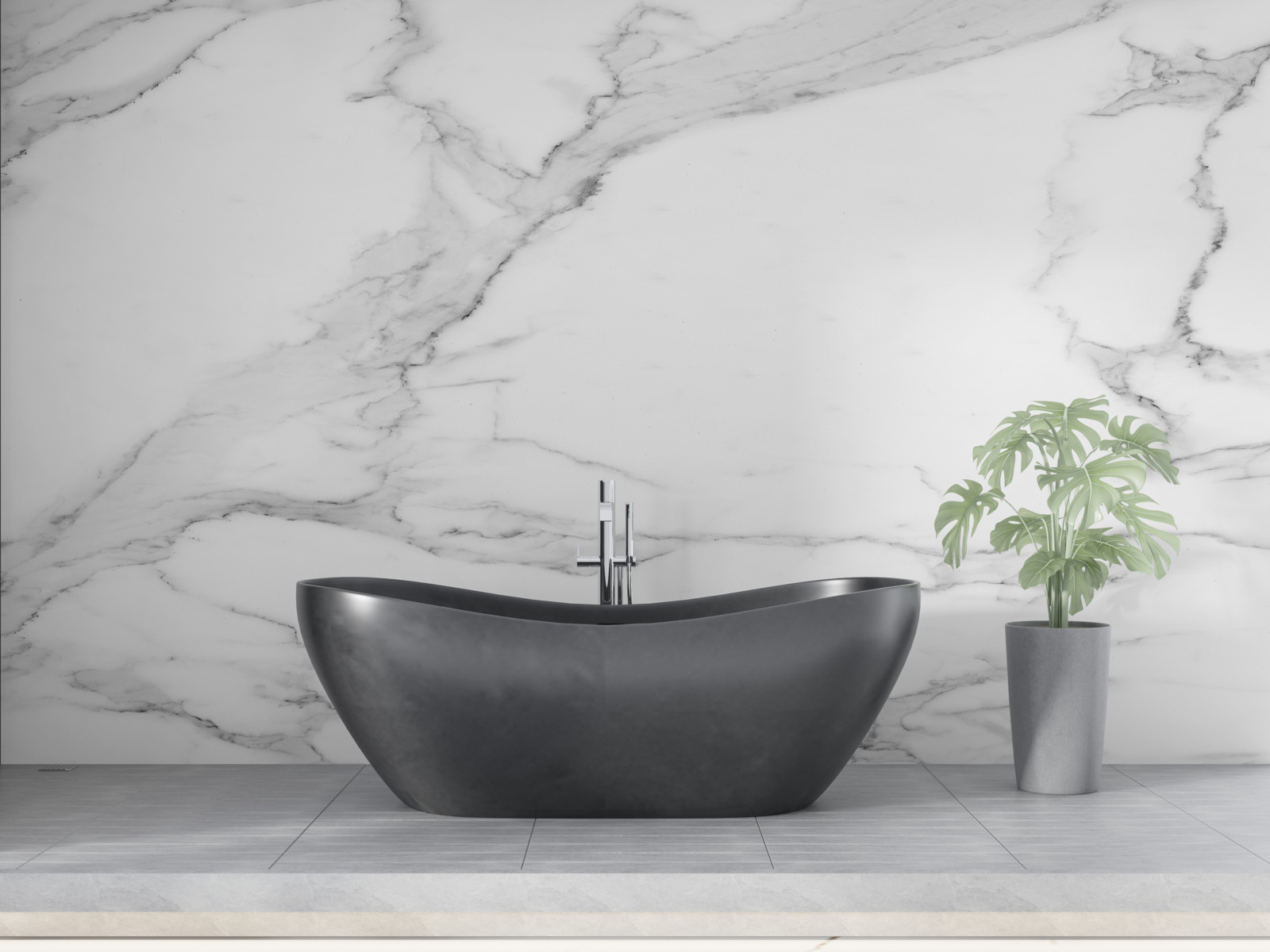 Papier peint représentation des nuages à la surface de l'eau