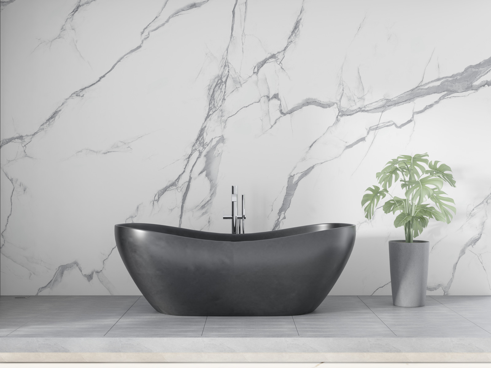 Papier peint orage puissant sur des nuages légers