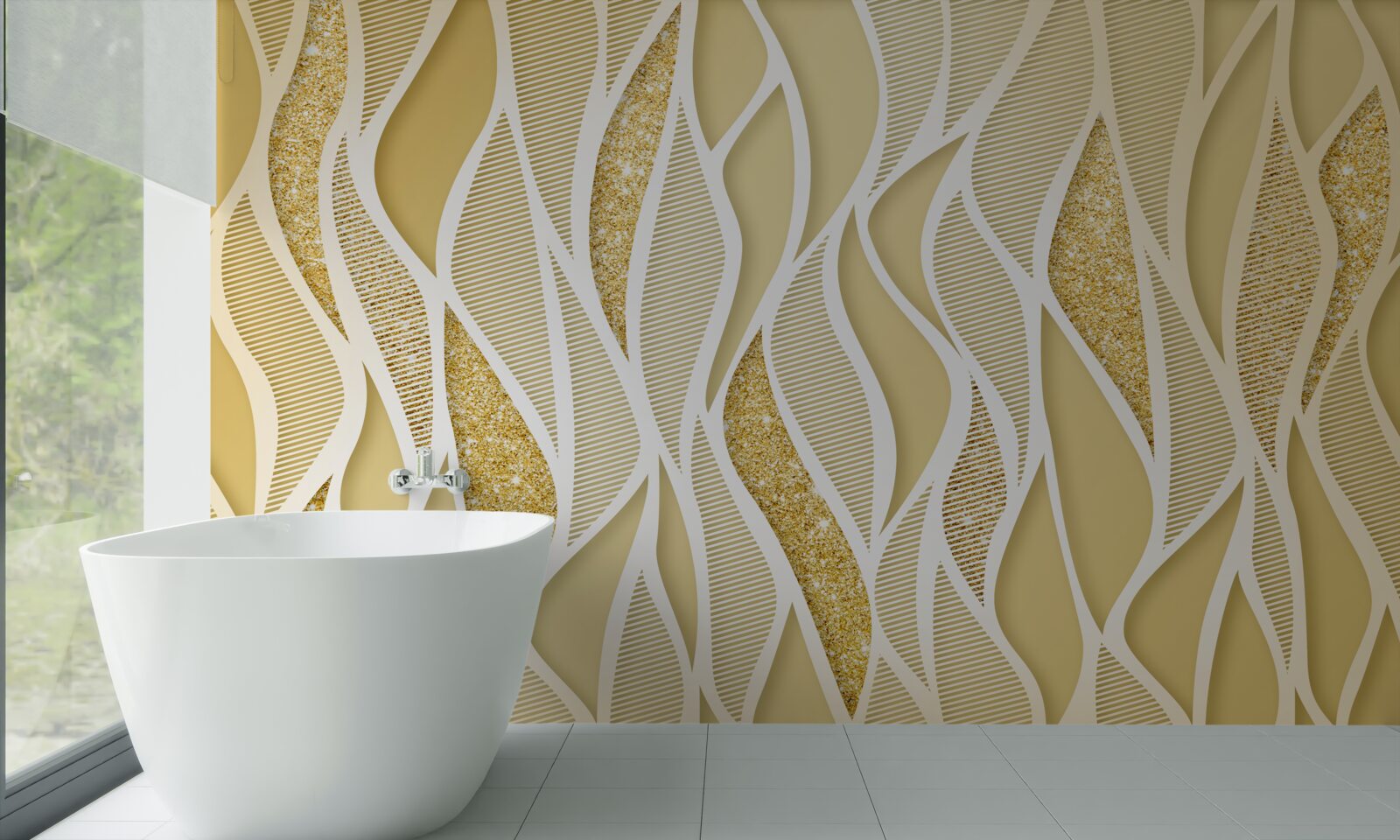 Papier peint résumé feuilles d'automne