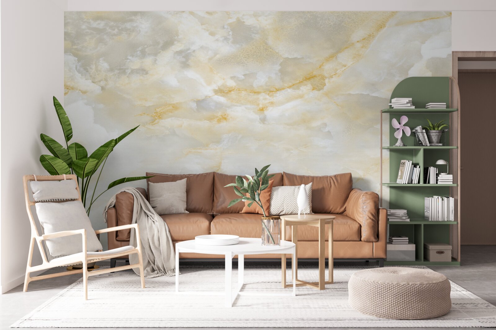 Papier peint des nuages remplis de pluie à l'aube de la lumière