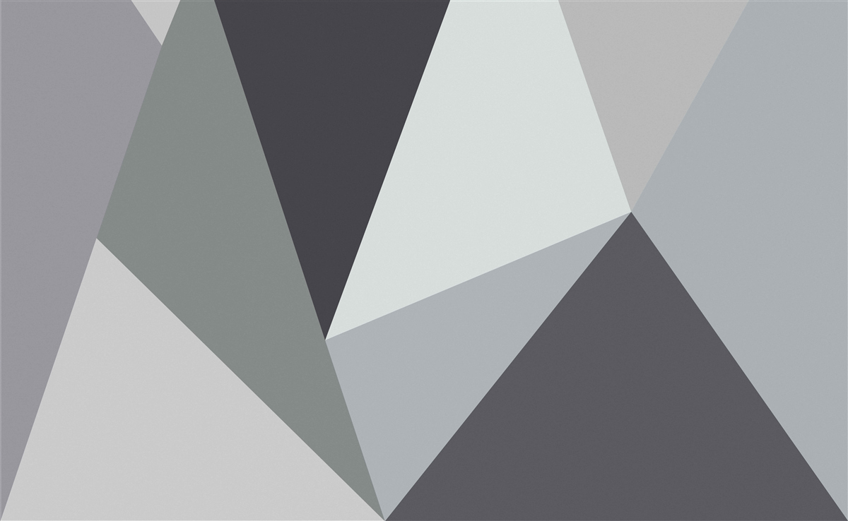 Papier peint triangles gris foncé et gris clair
