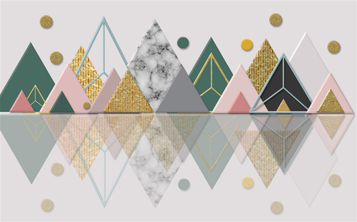 Papier peint reflet des arbres d'automne sur la surface de l'eau