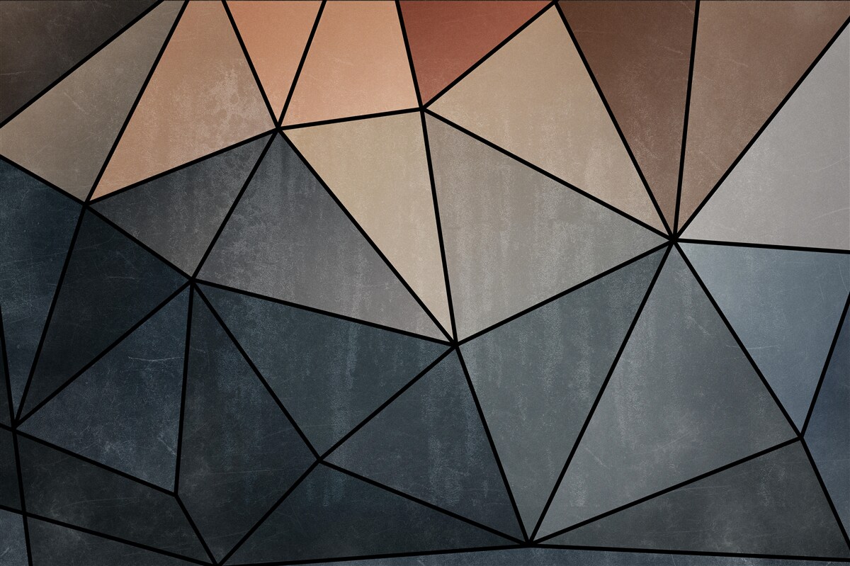 Papier peint figurines tridimensionnelles en bois aux couleurs douces