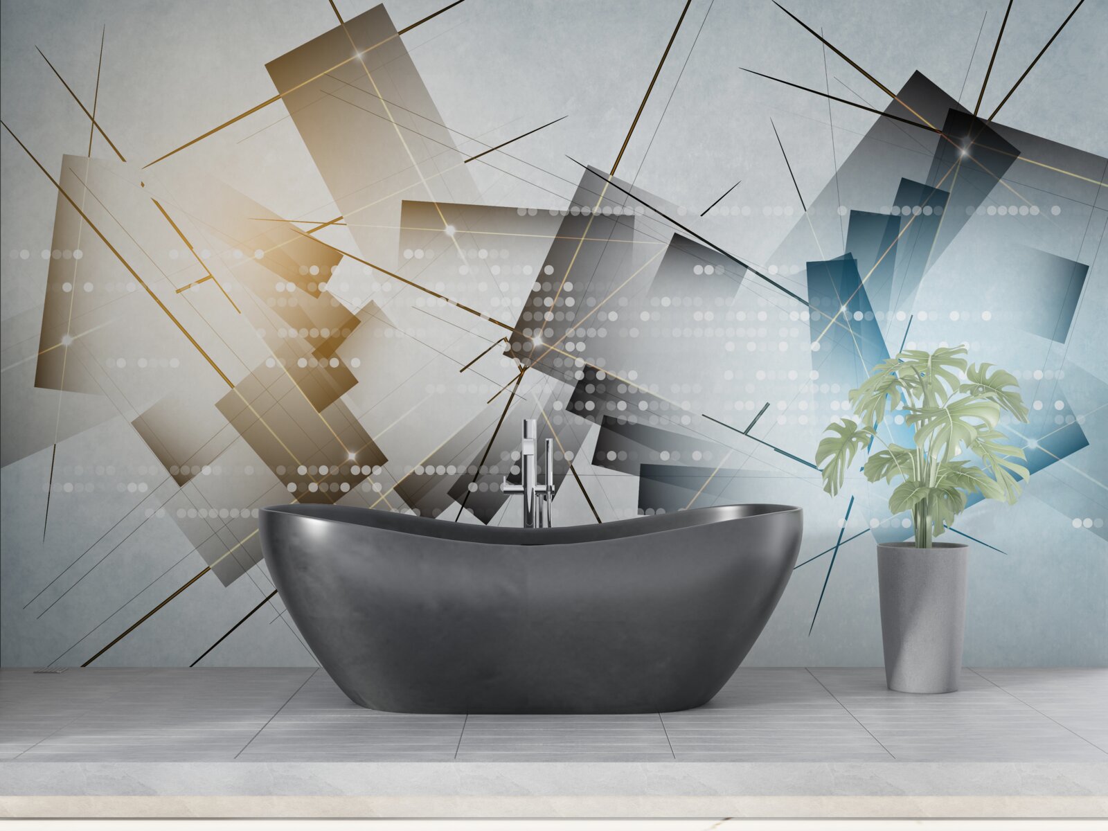 Papier peint l'éclat lumineux dans différentes images