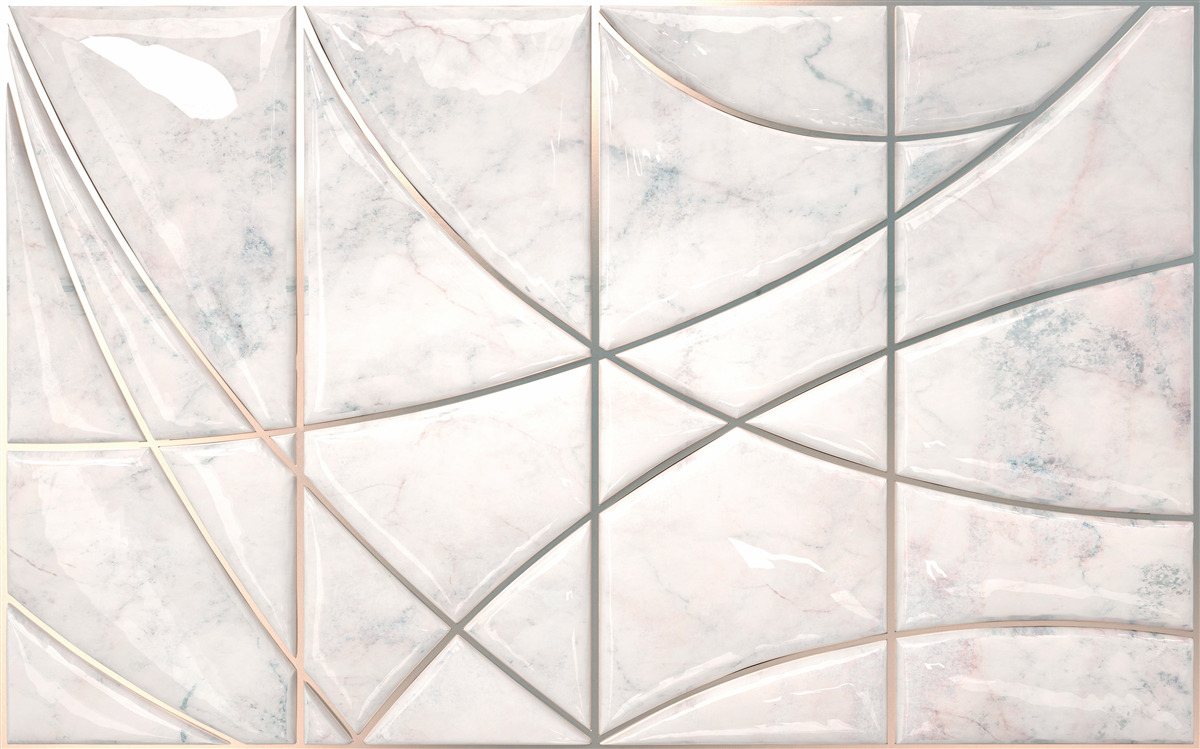 Papier peint les courbes douces sont placées sur un fond clair