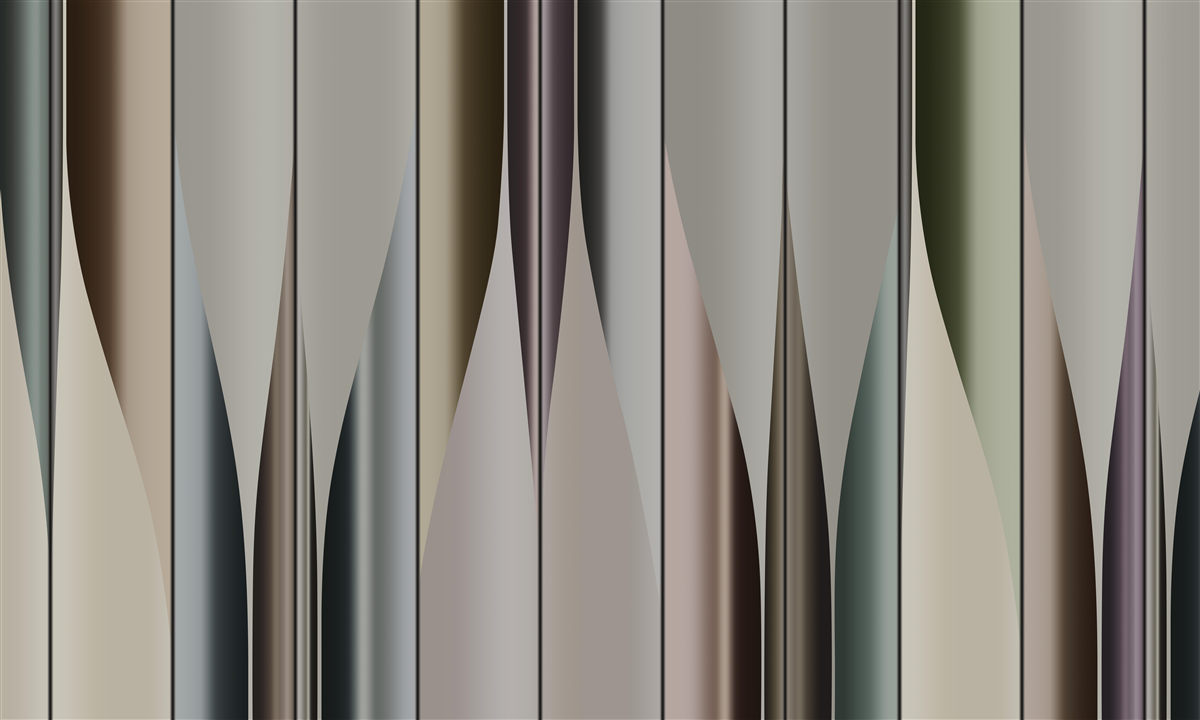 Papier peint Planche de parquet posée verticalement avec des extrémités pointues