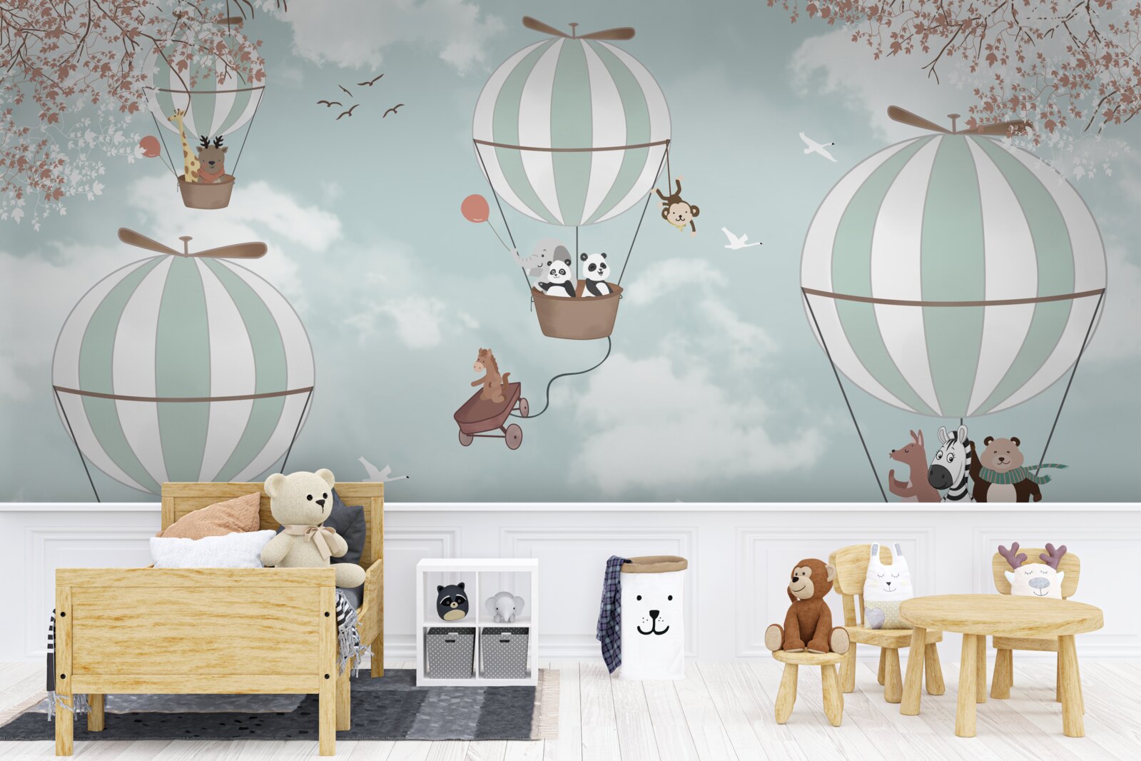 Papier peint produit, illustration et ballon