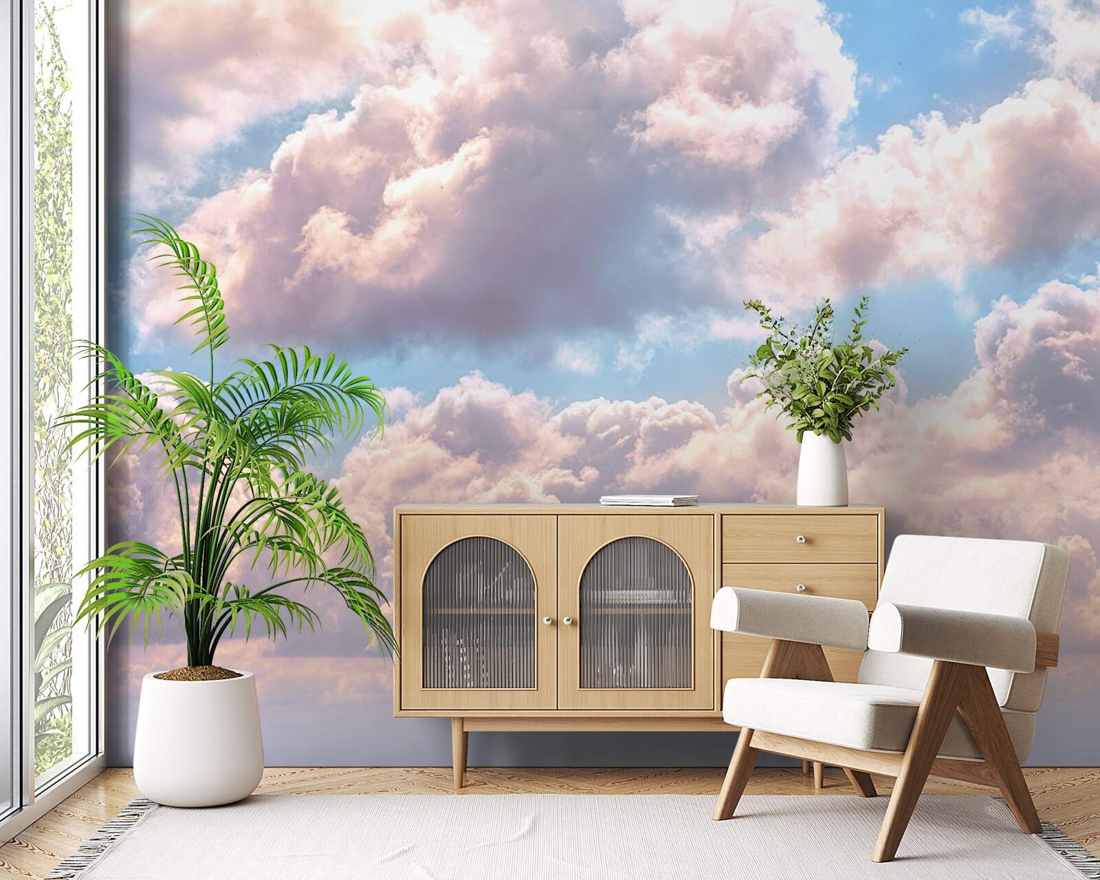 Papier peint jour, ciel et nuages